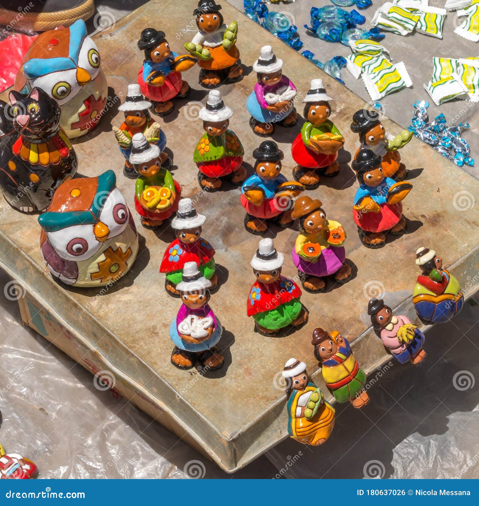 Handmade Souvenirs from La Paz, Bolivia Stock Photo Image of craft