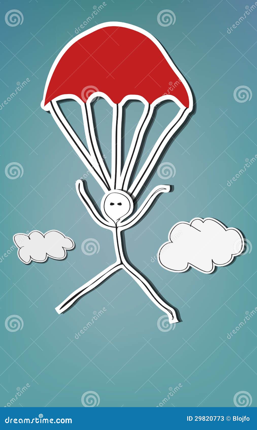 Skydiver stock vector. Illustration of activities, fall 29820773