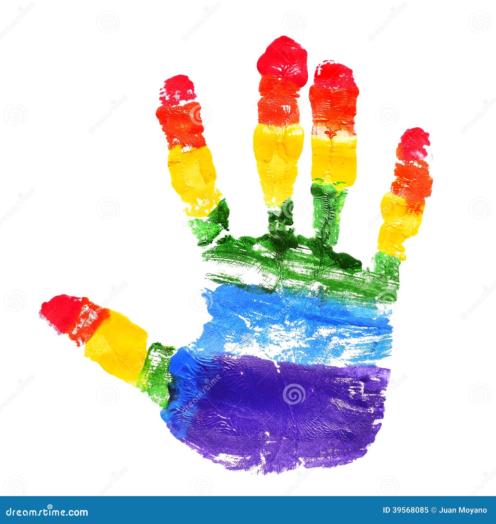 rainbow handprint clipart - photo #21