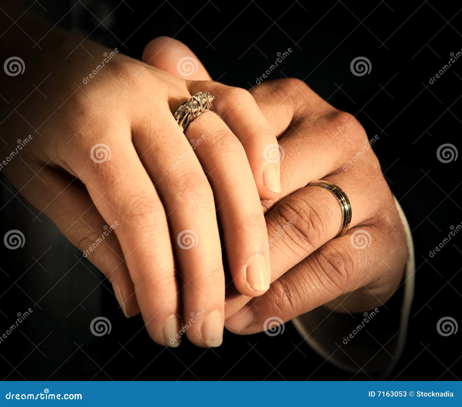 Hands of bride and groom stock image. Image of event, marriage 7163053