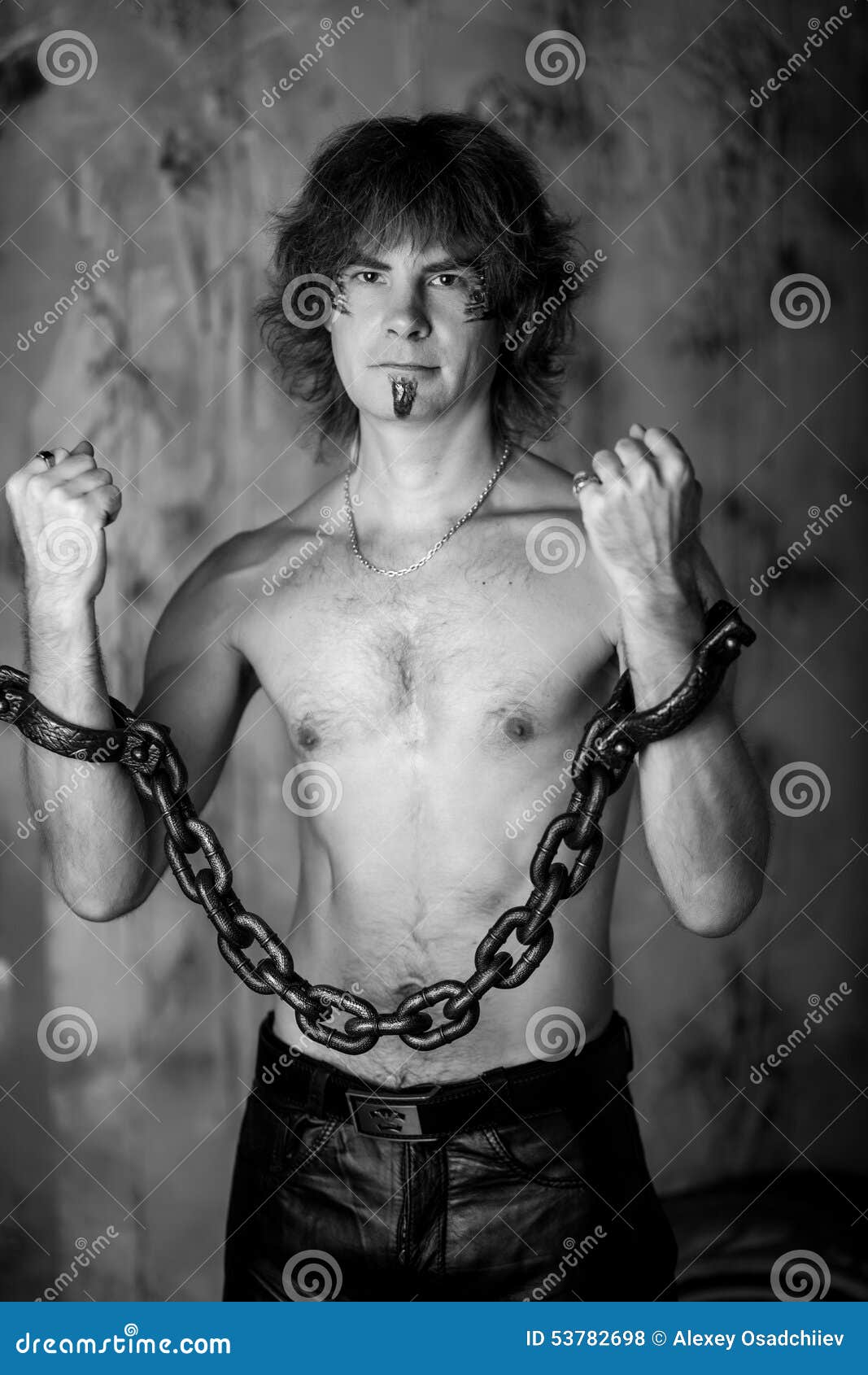 Hands Chained Stock Photo - Image: 53782698