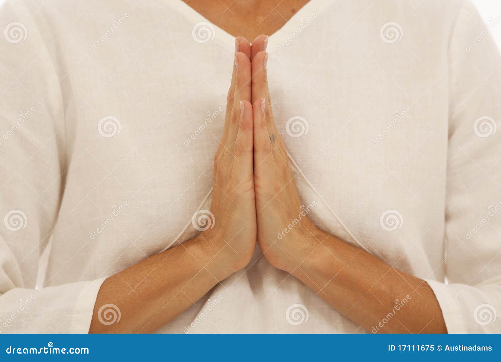 Hands doing yoga stock image. Image of lotus, people 17111675