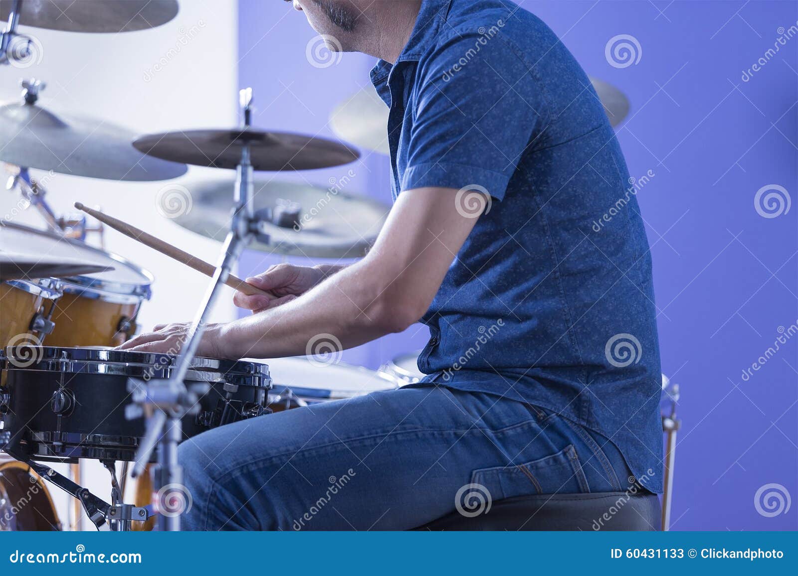 Hands of the drummer stock image. Image of musical, drums 60431133