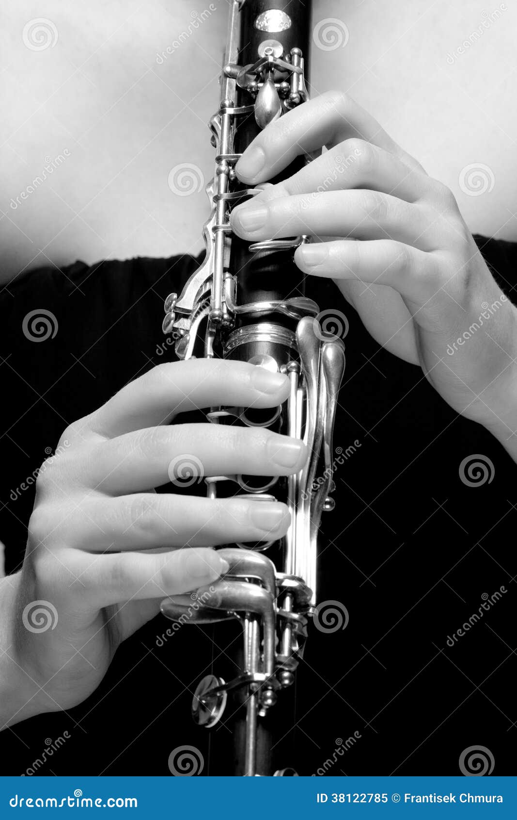 Hands of Female Musician Playing Stock Image Image of acoustic, woman 38122785