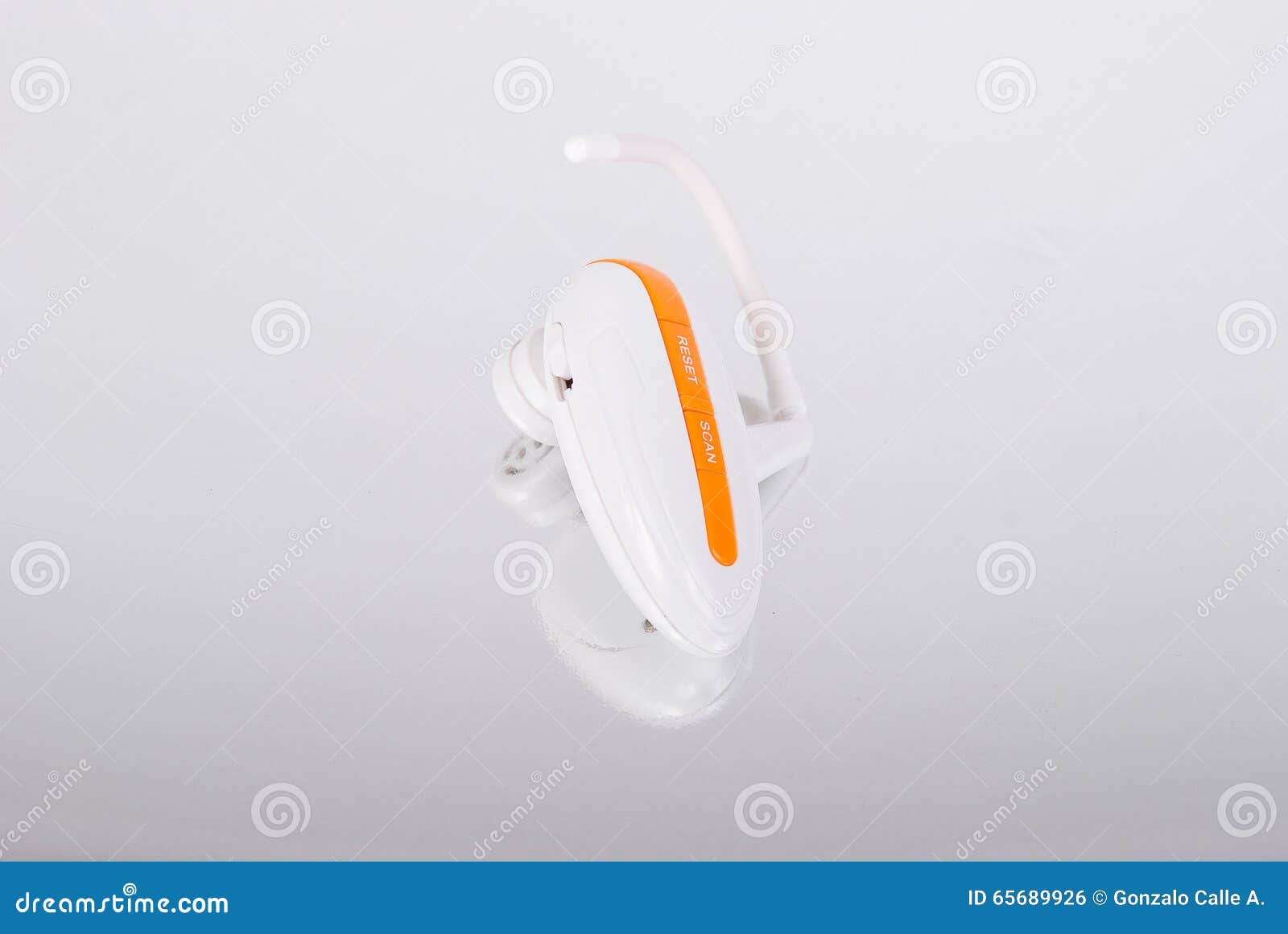 Hands free cell phone stock photo. Image of device, talk 65689926