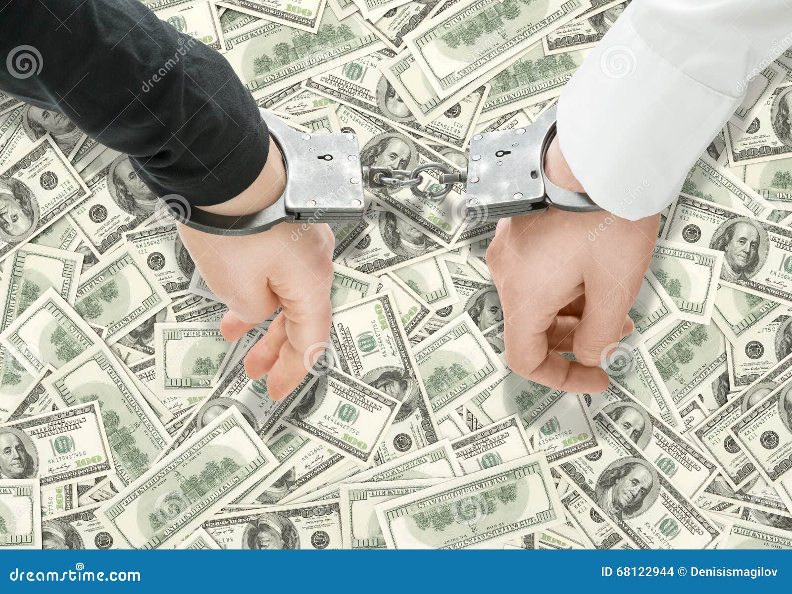 Hands in handcuffs stock photo. Image of legal, justice 68122944