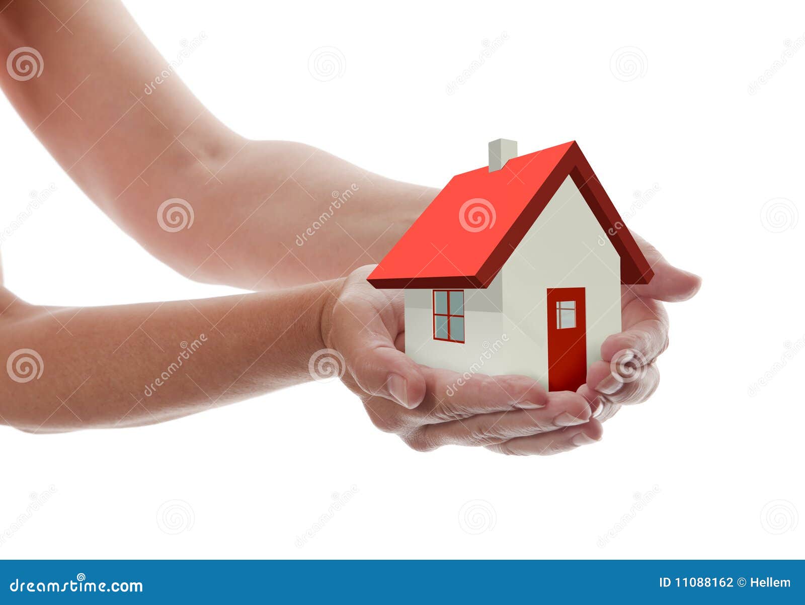 Hands - Holding House stock illustration. Illustration of hold - 11088162