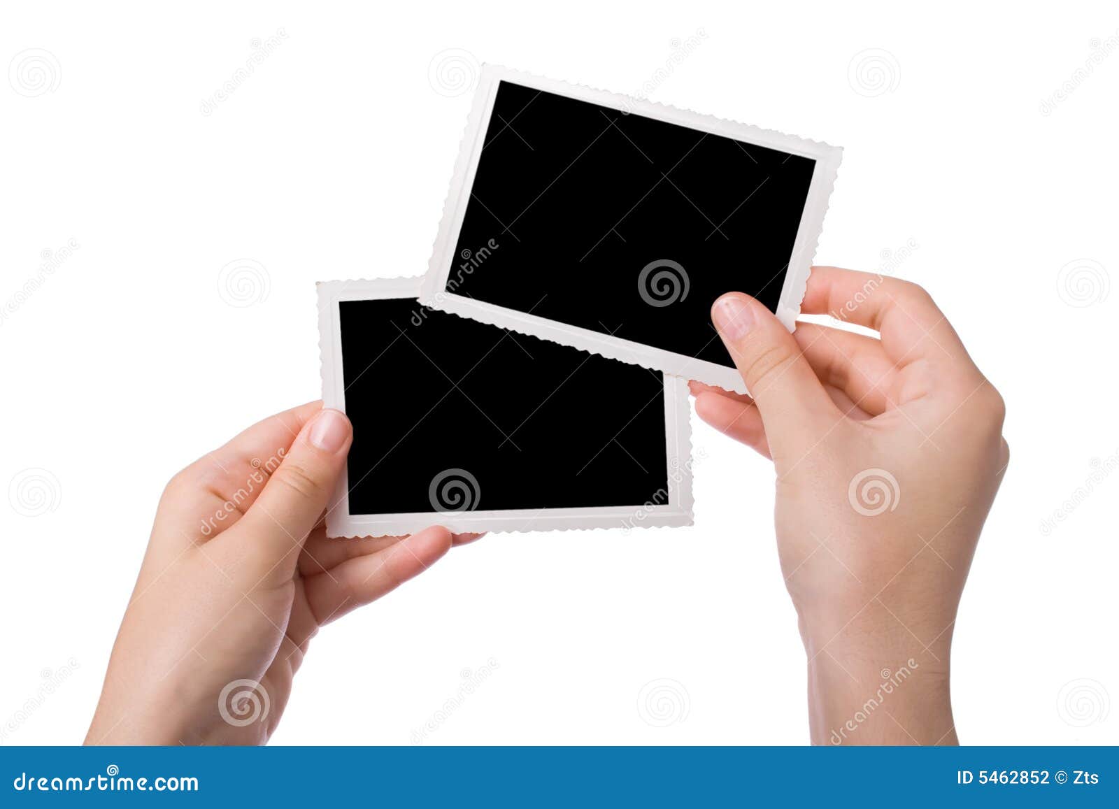 Hands holding a photograph stock photo. Image of gesture 5462852