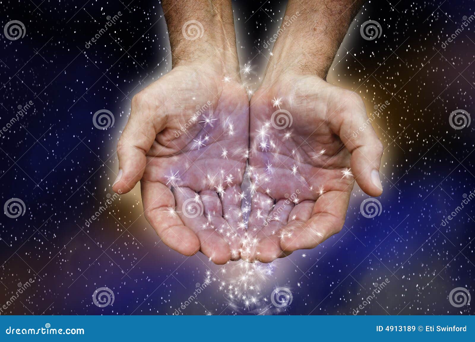 Hands Holding Stars Royalty Free Stock Images - Image: 4913189