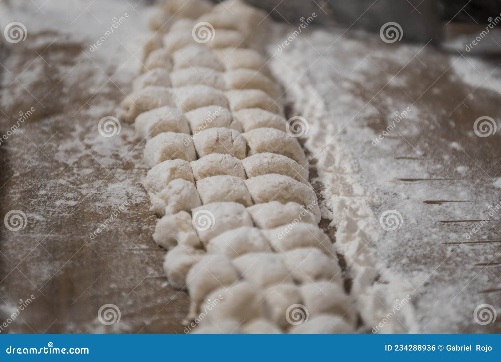 Hands Kneading Dough for Gnocchi Stock Photo Image of knead, cooking