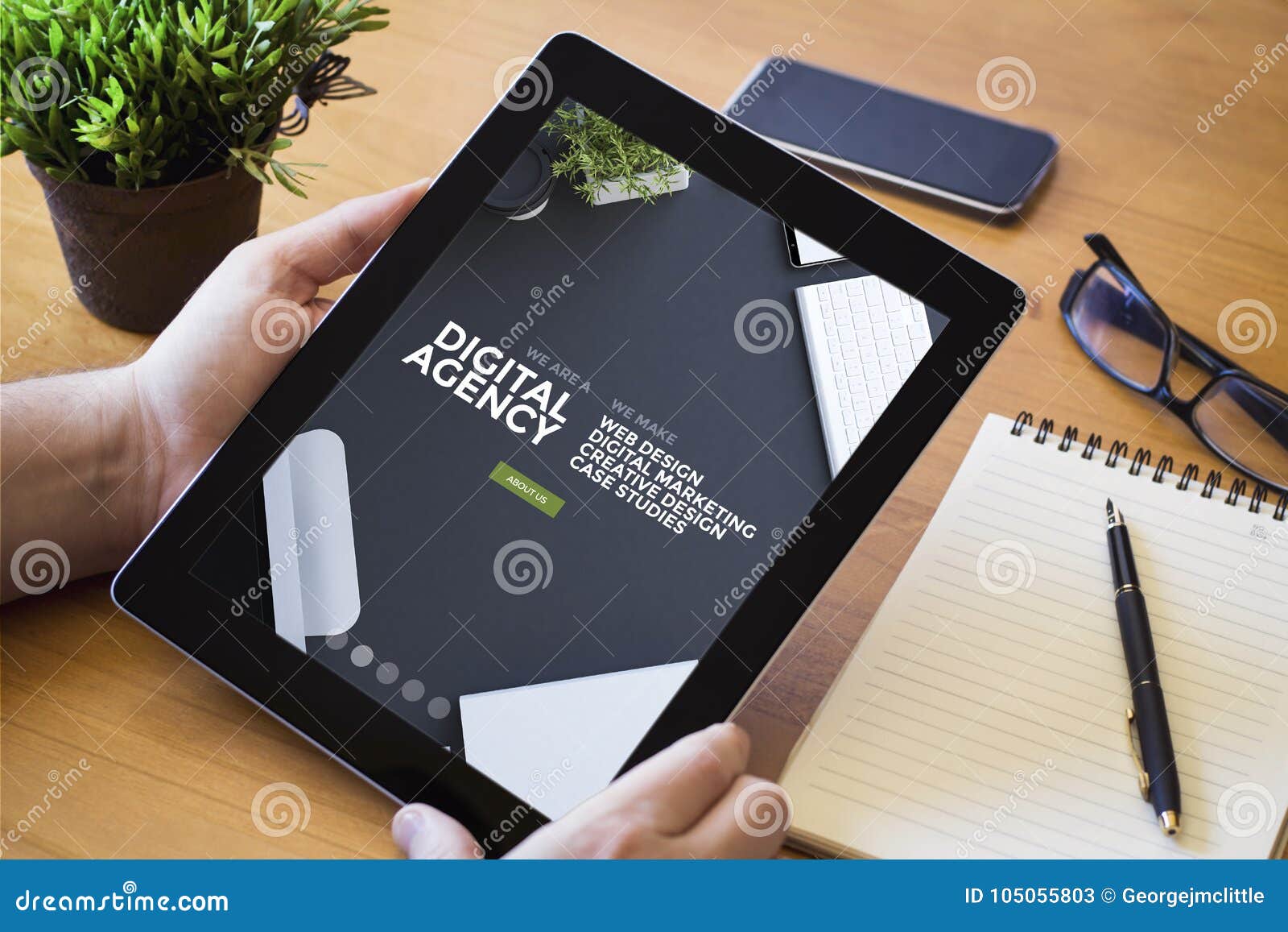 desktop tablet digital agency