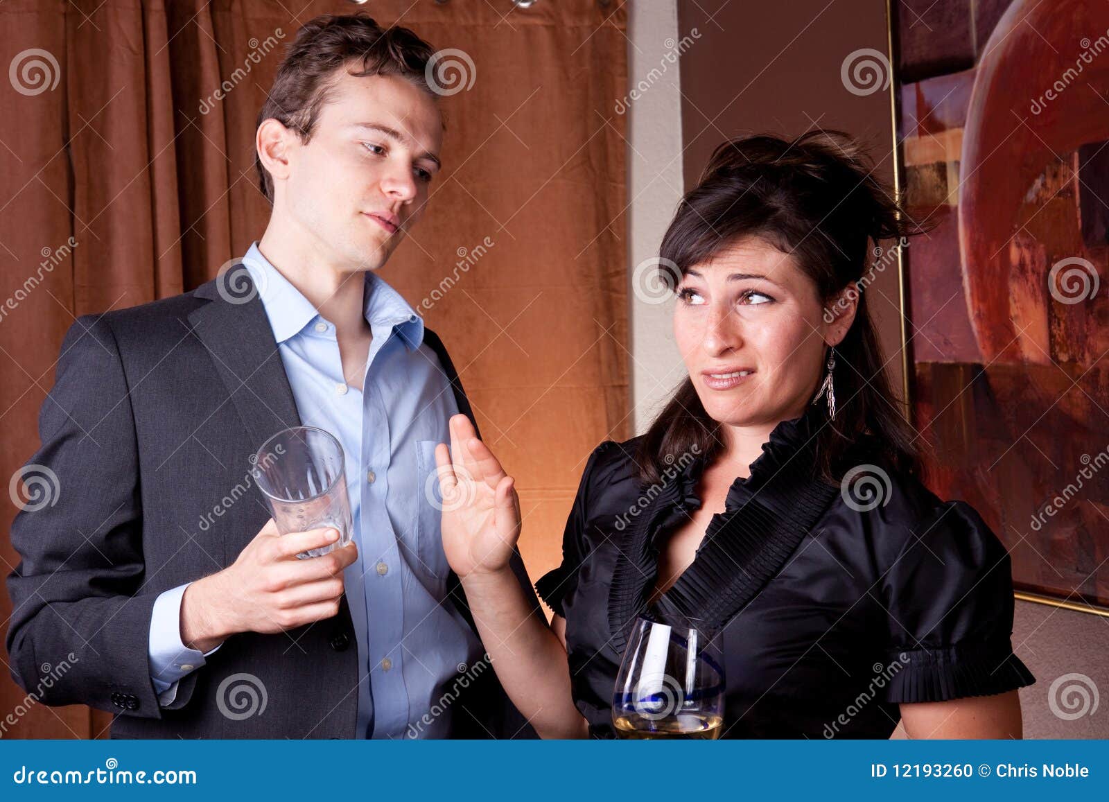 Hands off buddy stock photo. Image of festivity, amused - 12193260