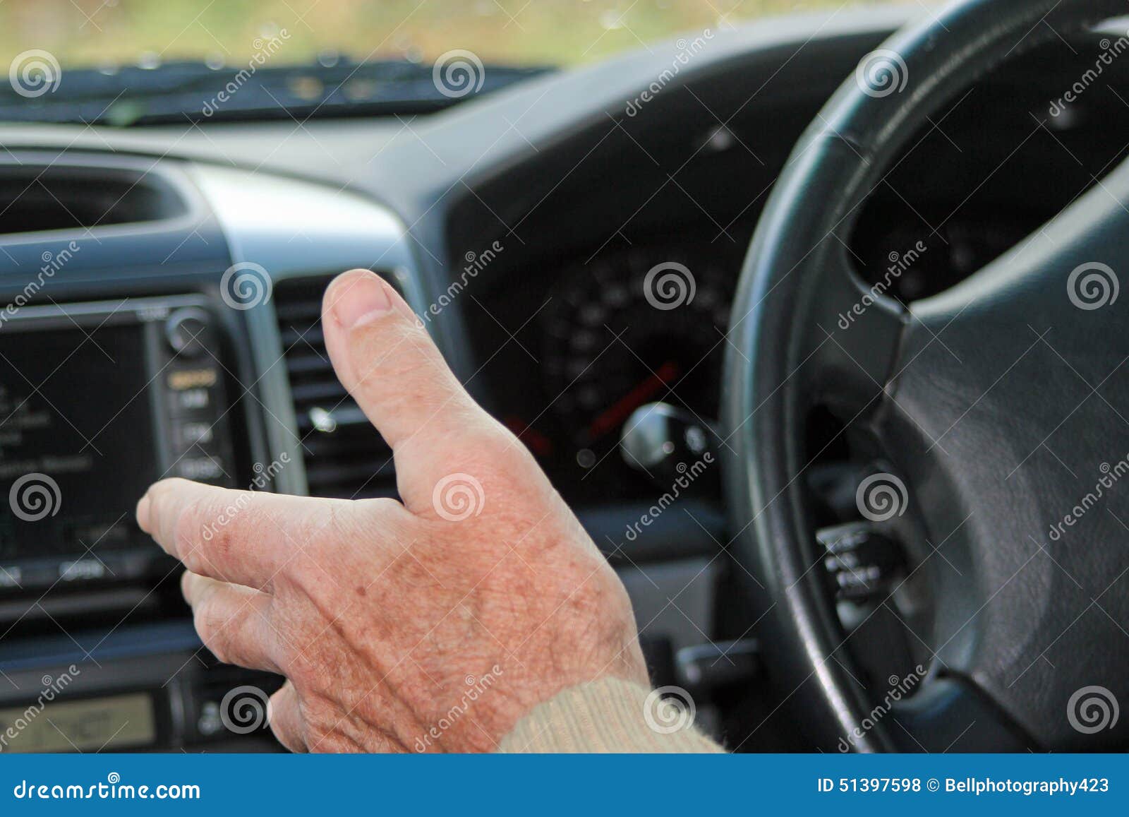 Hands Off the Steering Wheel Stock Photo Image of steering, driver