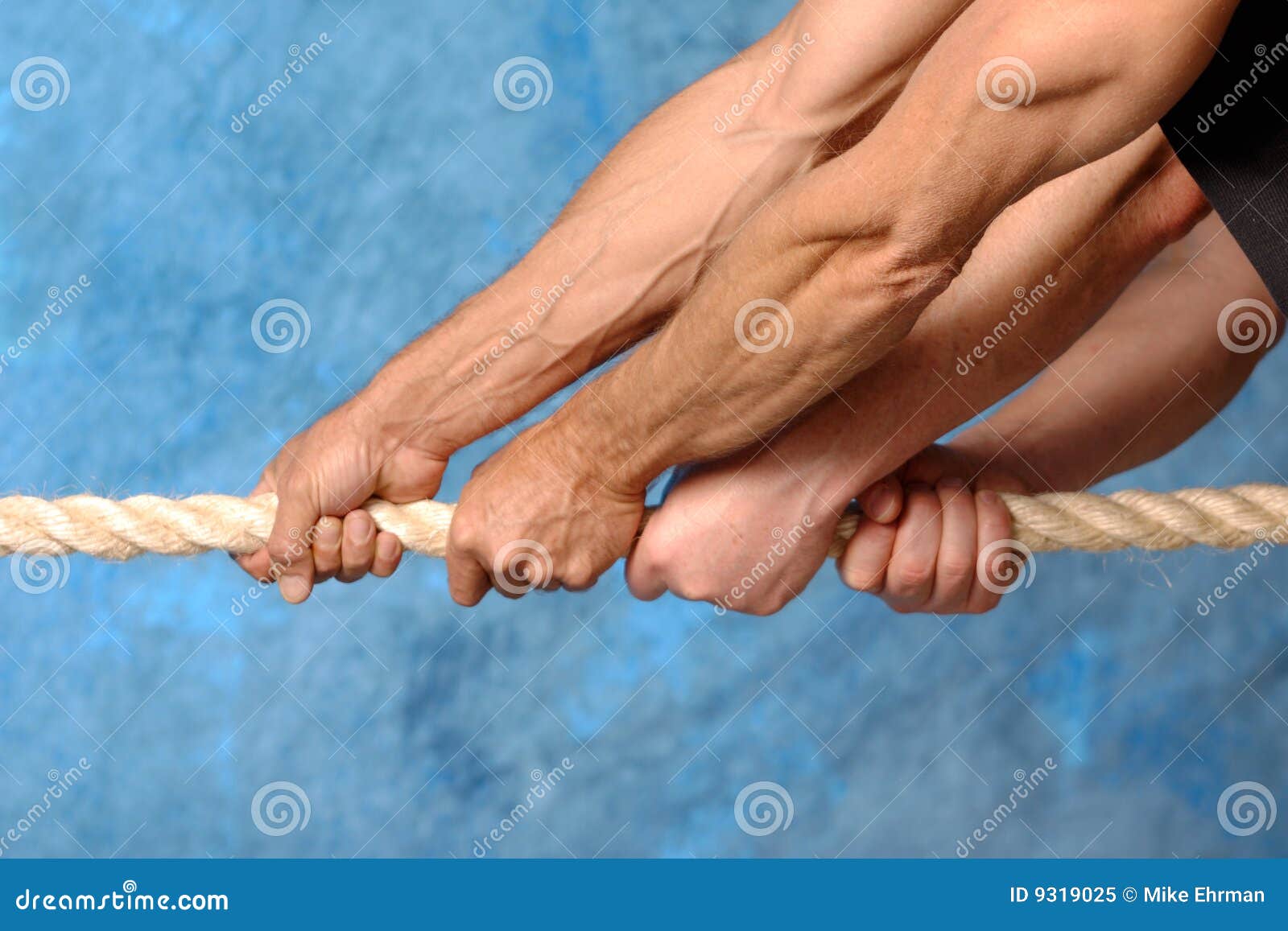 Hands pulling rope stock image. Image of people, activity - 9319025