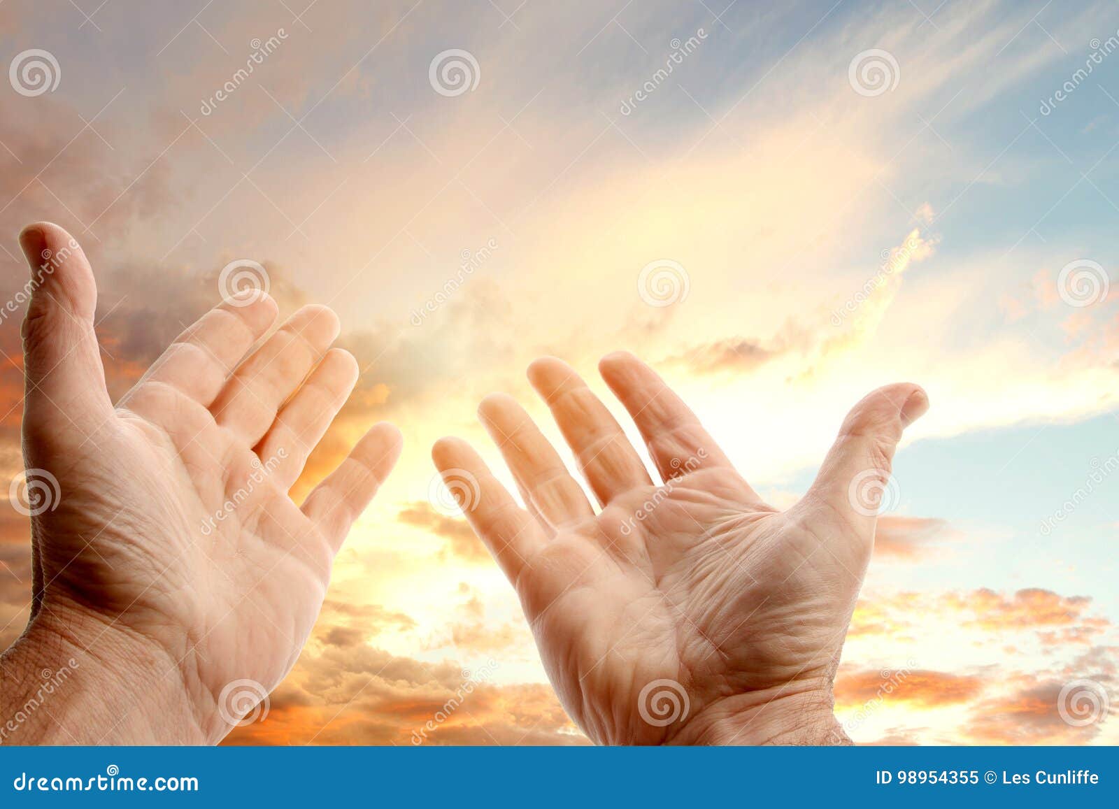 Hands in sky stock image. Image of summer, reaching, nature 98954355