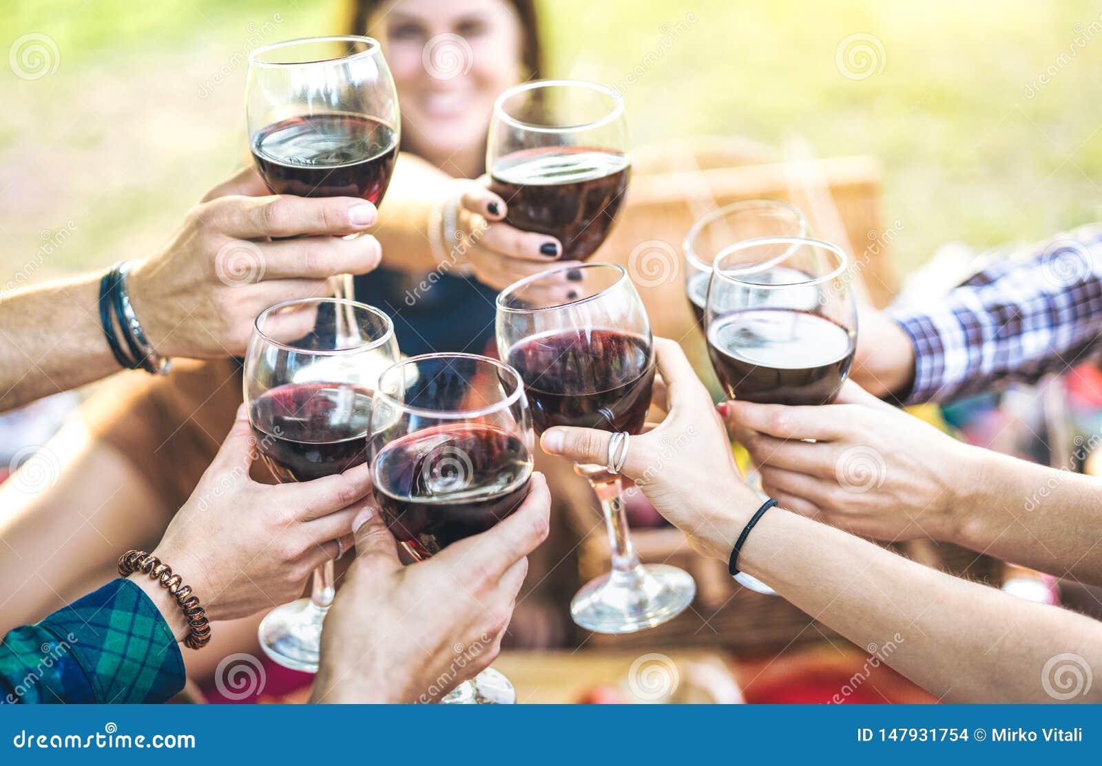 friends wine cup