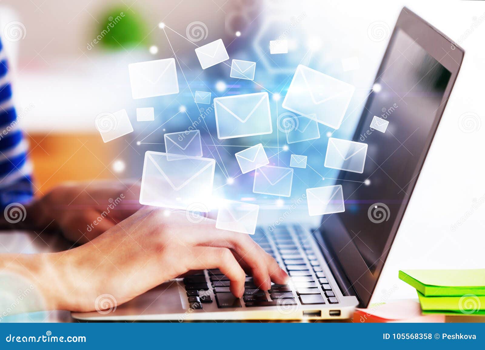 Email networking concept stock photo. Image of networking 105568358