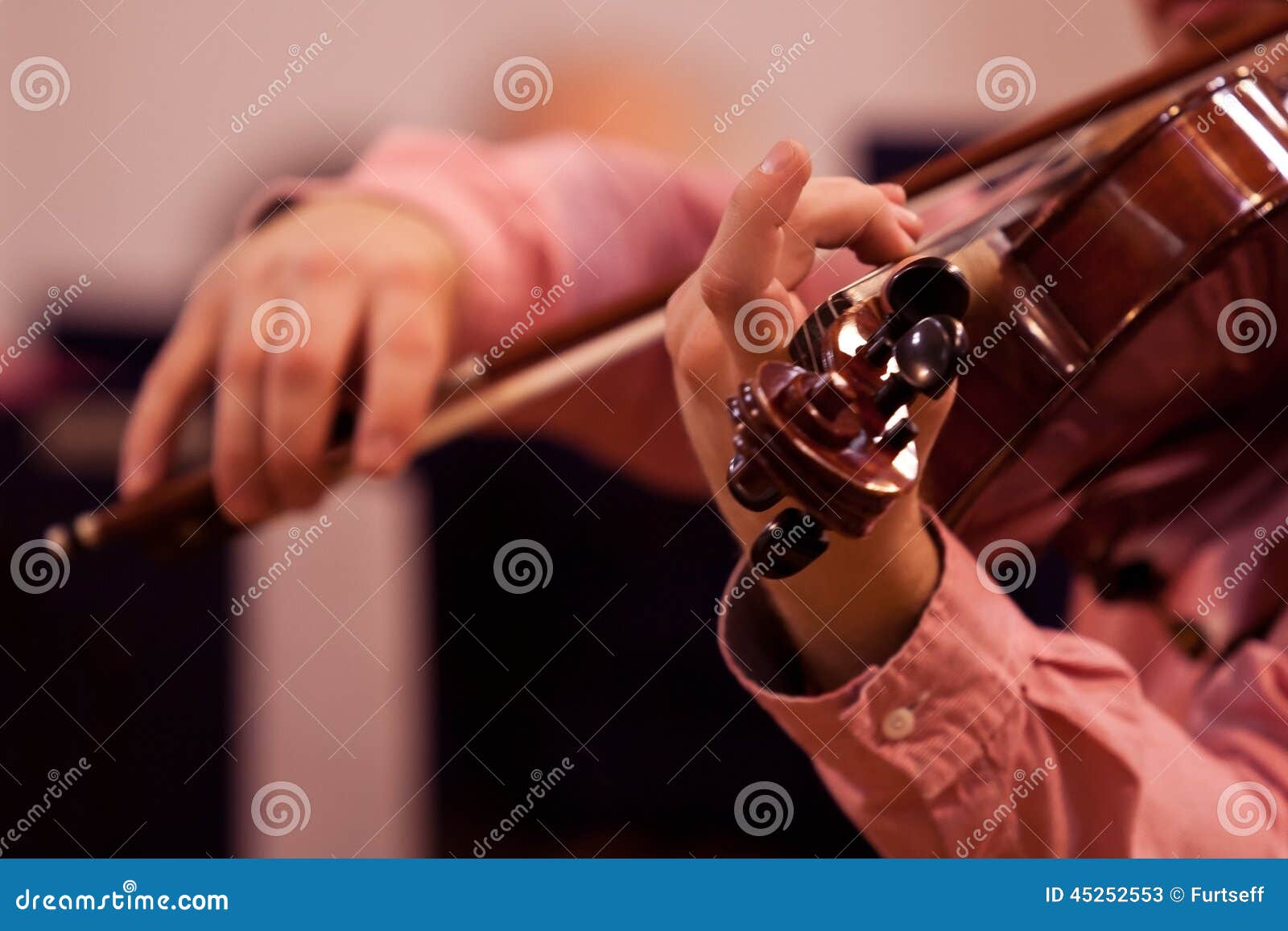Hands violinist closeup stock image. Image of popular 45252553