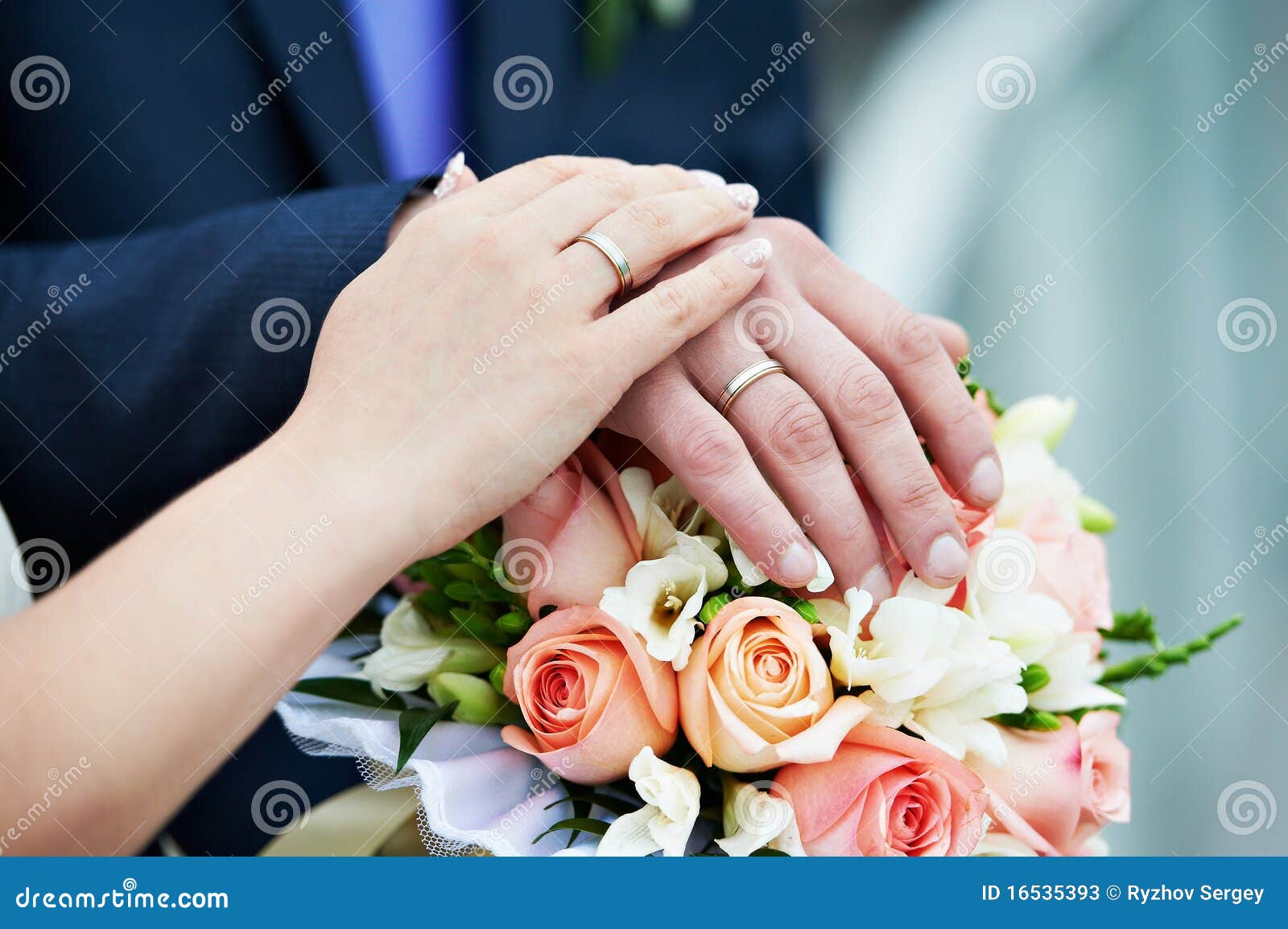 Hands with Wedding Gold Rings Stock Image Image of jewelry, luxury