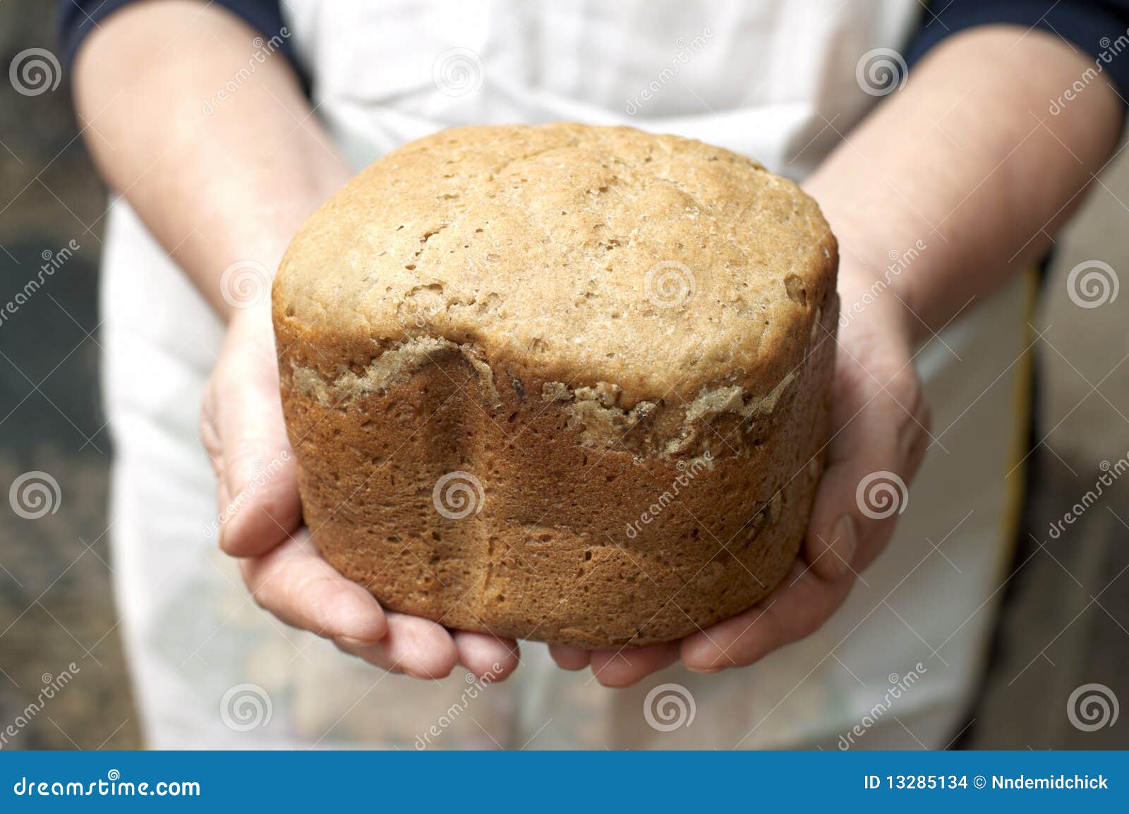 Hands of Woman Baker with Bread Stock Photo Image of food, woman