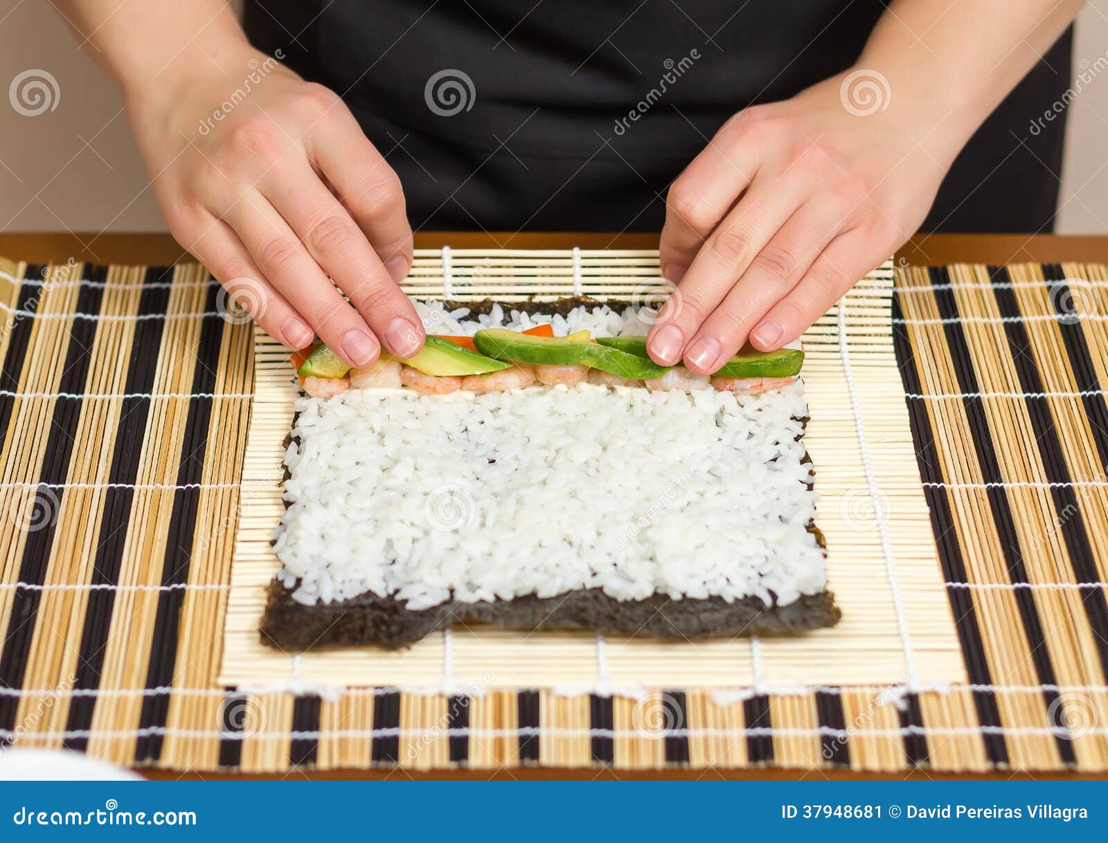 416 Bamboo Sushi Rolling Mat Stock Photos - Free & Royalty-Free Stock  Photos from Dreamstime