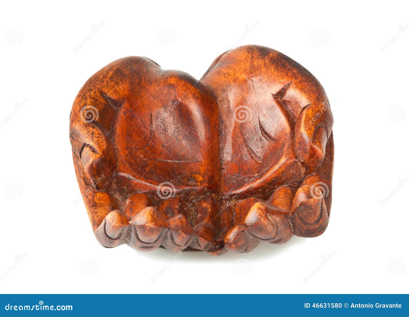 Hands of Wood Carved by Hand Stock Photo Image of wood, africa 46631580