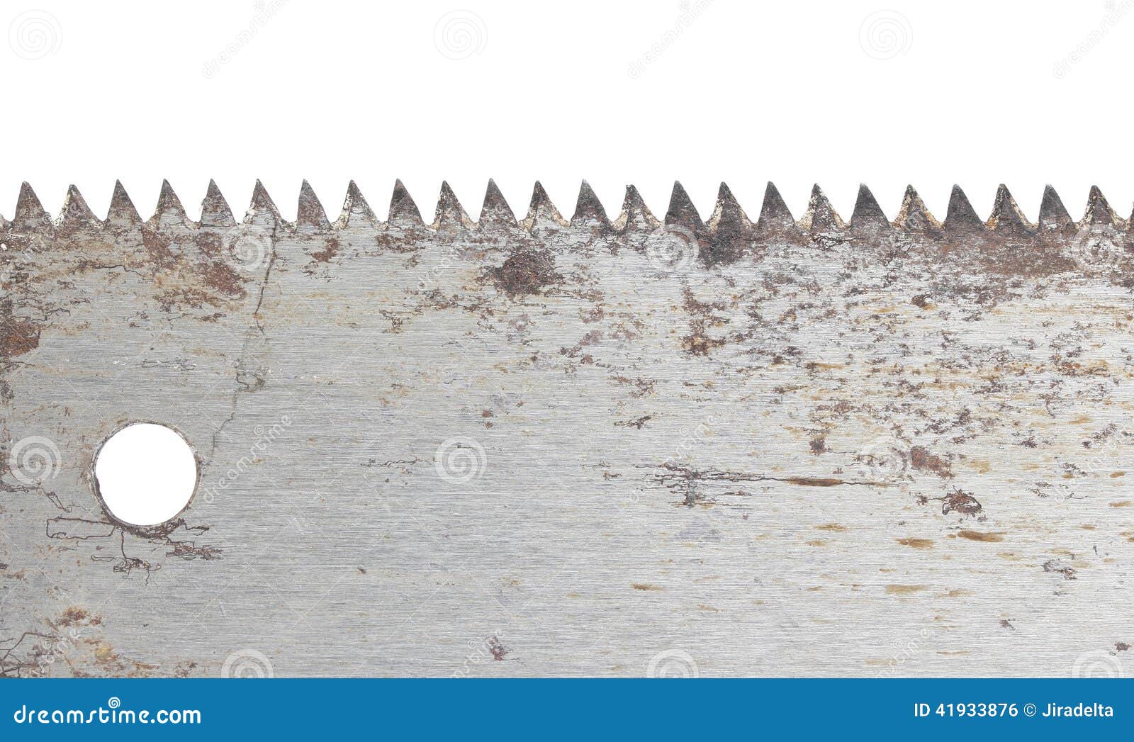 Handsaw Teeth Closeup stock photo. Image of background 41933876