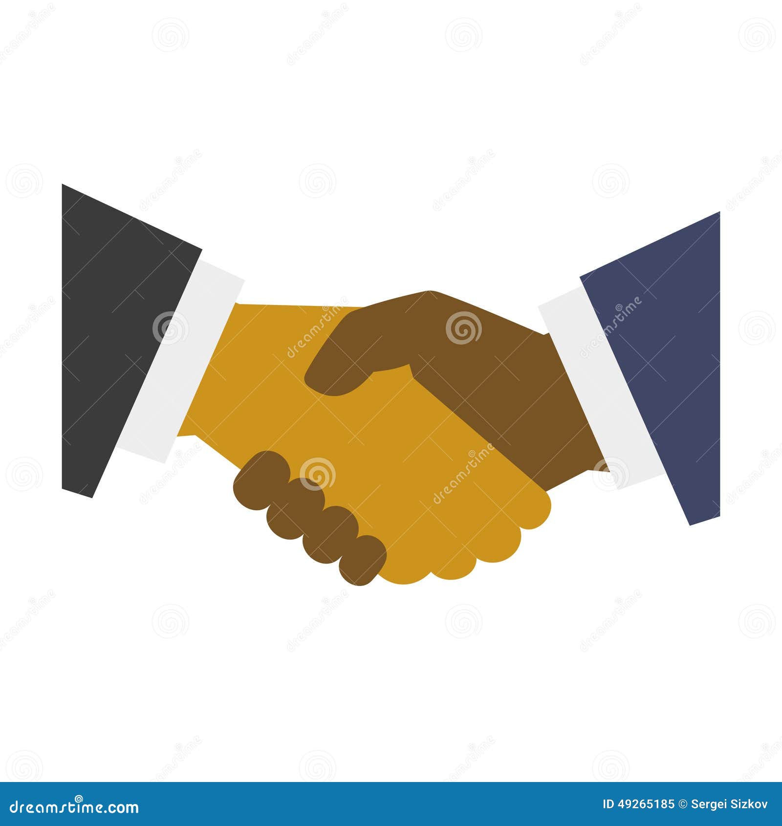 Premium Vector  Handshake vector flat icon isolated hand shake emoji  illustration