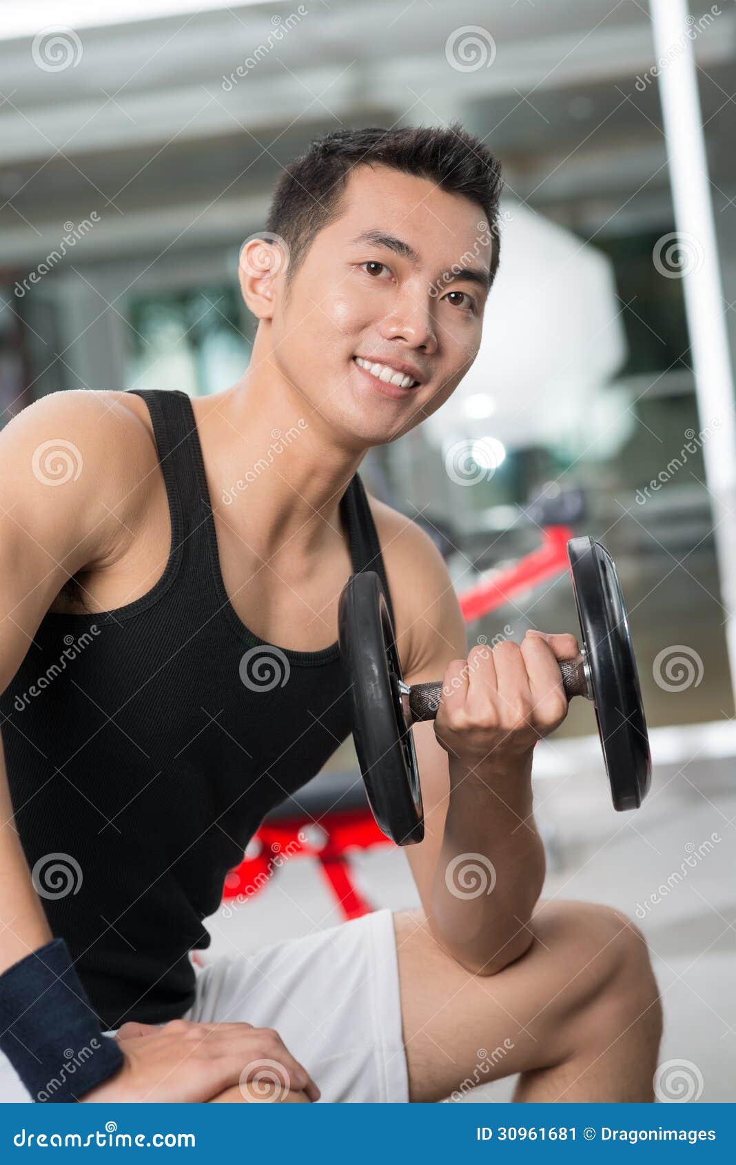 Handsome Athlete Stock Image - Image: 30961681