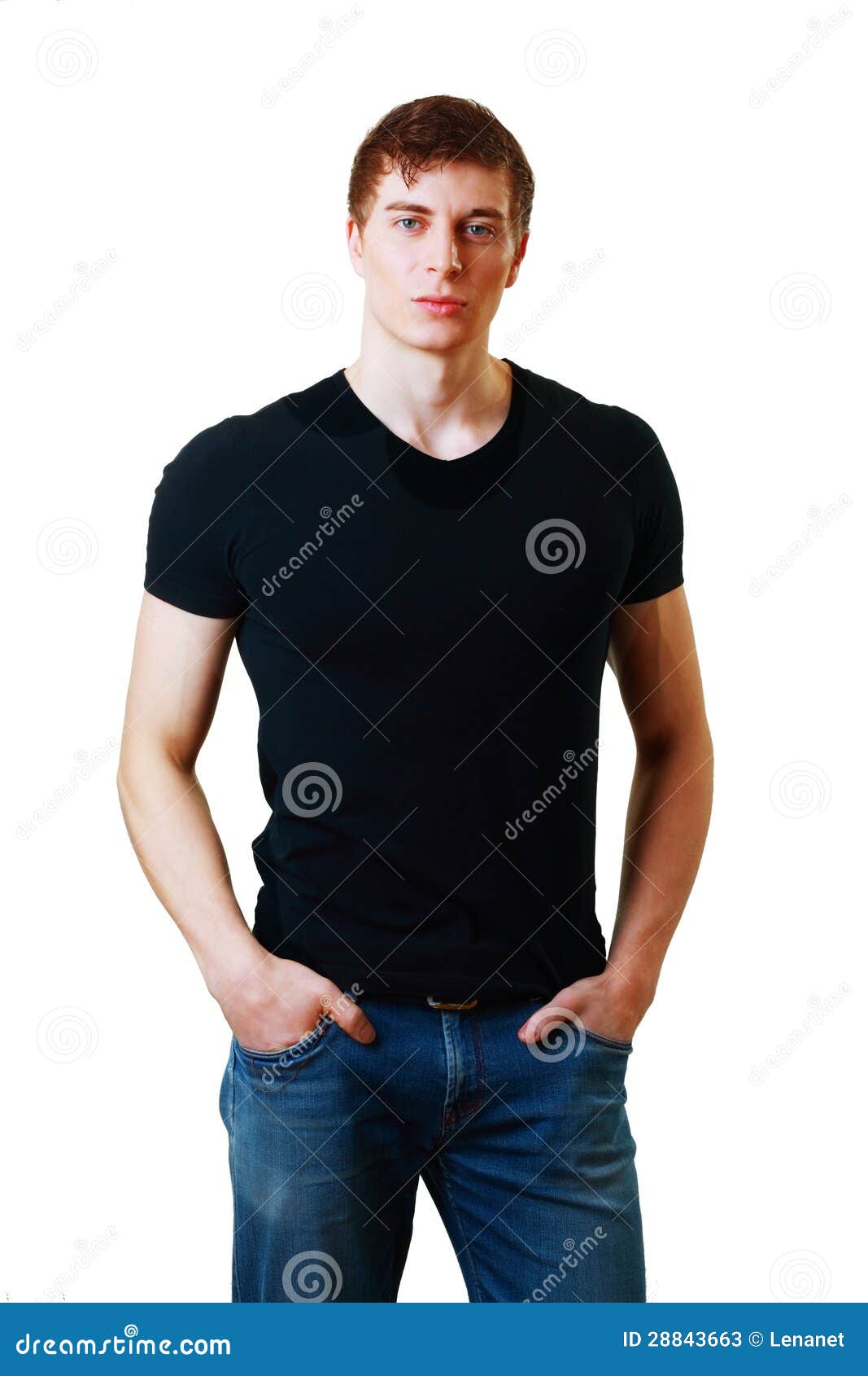 Handsome athletic man stock image. Image of professional - 28843663