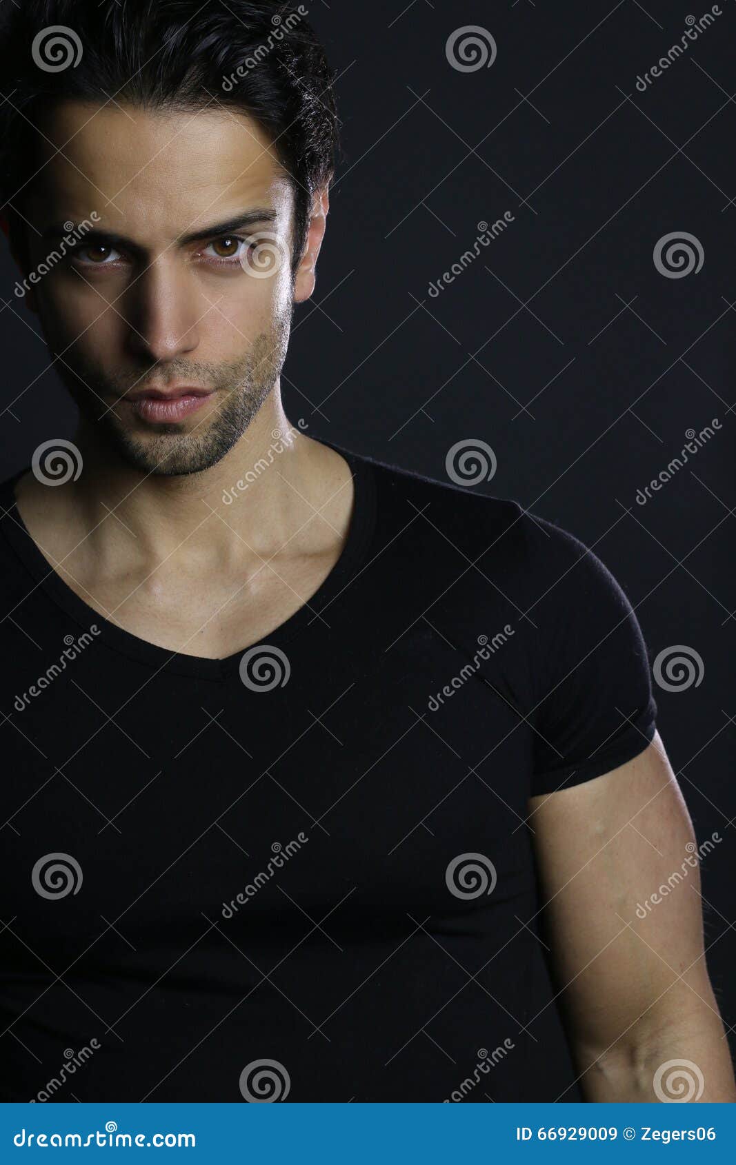 Handsome confident man stock image. Image of young, caucasian - 66929009