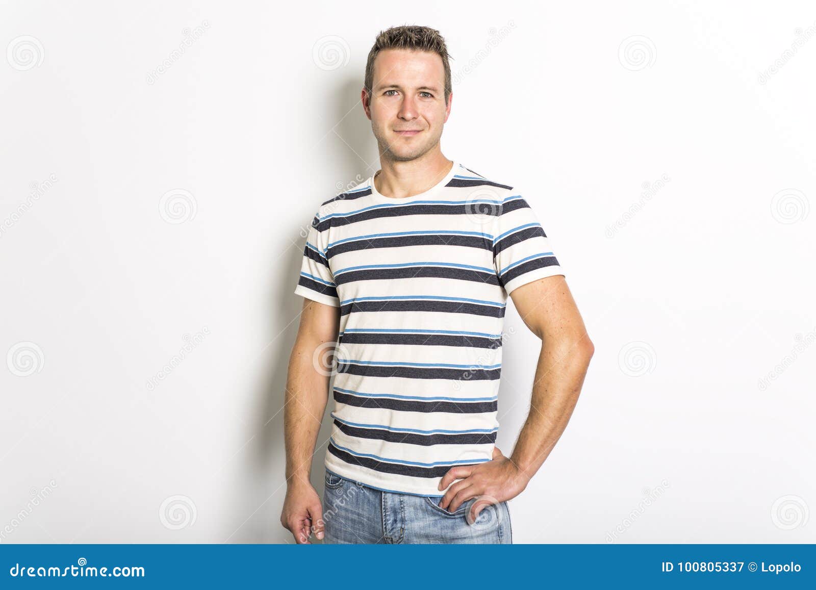 Handsome Dude in Grey, Portrait Stock Image - Image of horizontal ...