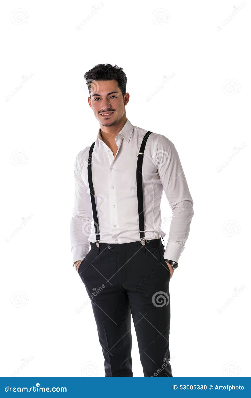 Handsome Elegant Young Man with Business Suit Stock Photo - Image of ...