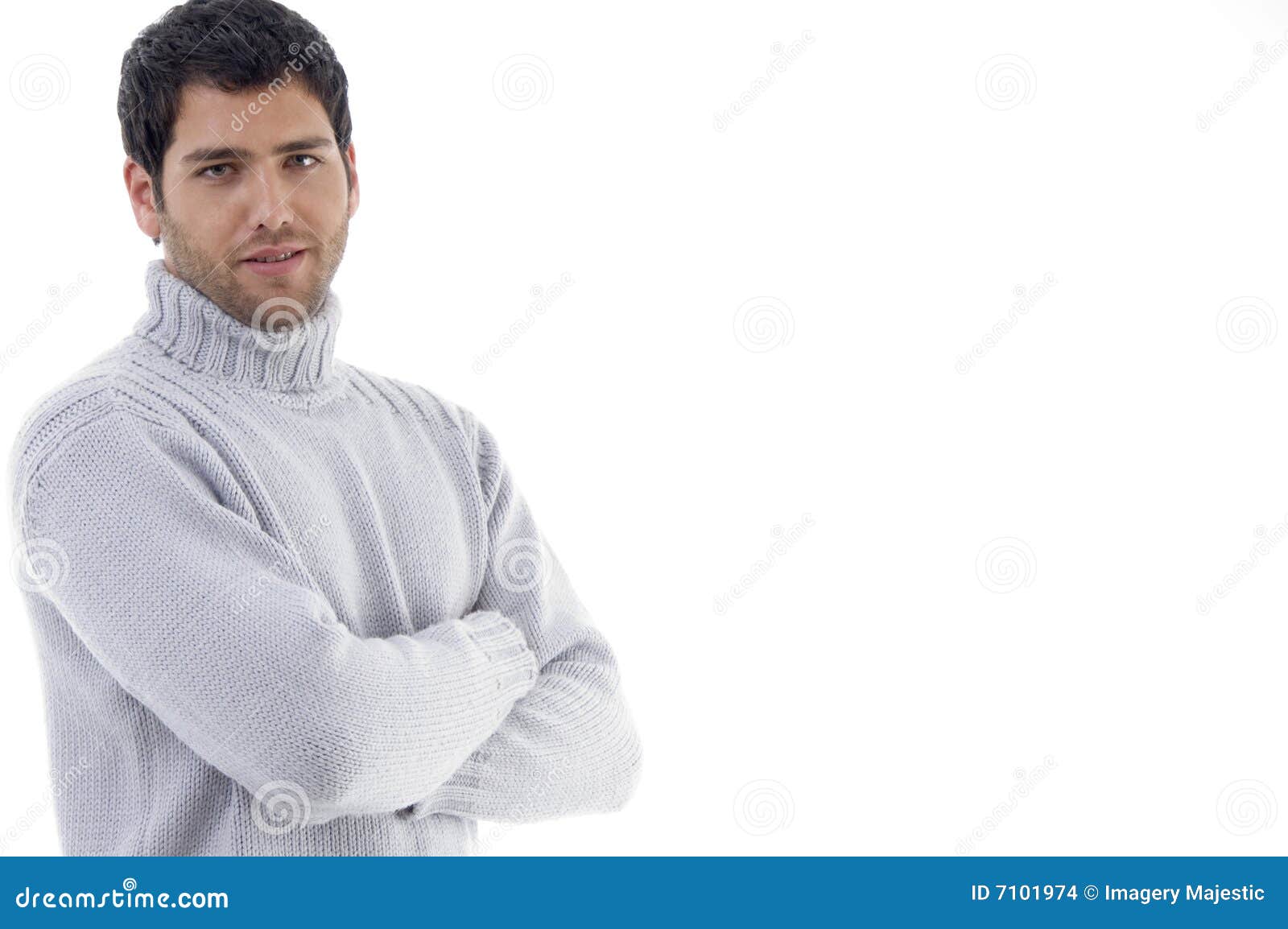 Handsome Guy with Crossed Arms Stock Photo - Image of cool, looking ...
