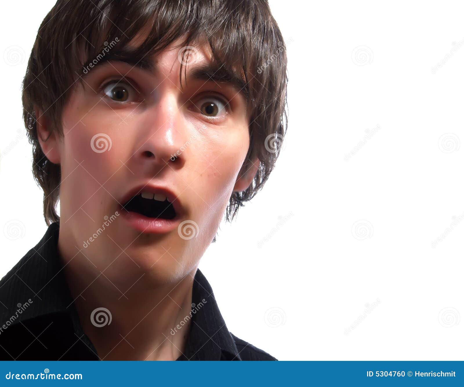 Handsome Guy Got Shocking News Stock Photo - Image of appearance, adult ...