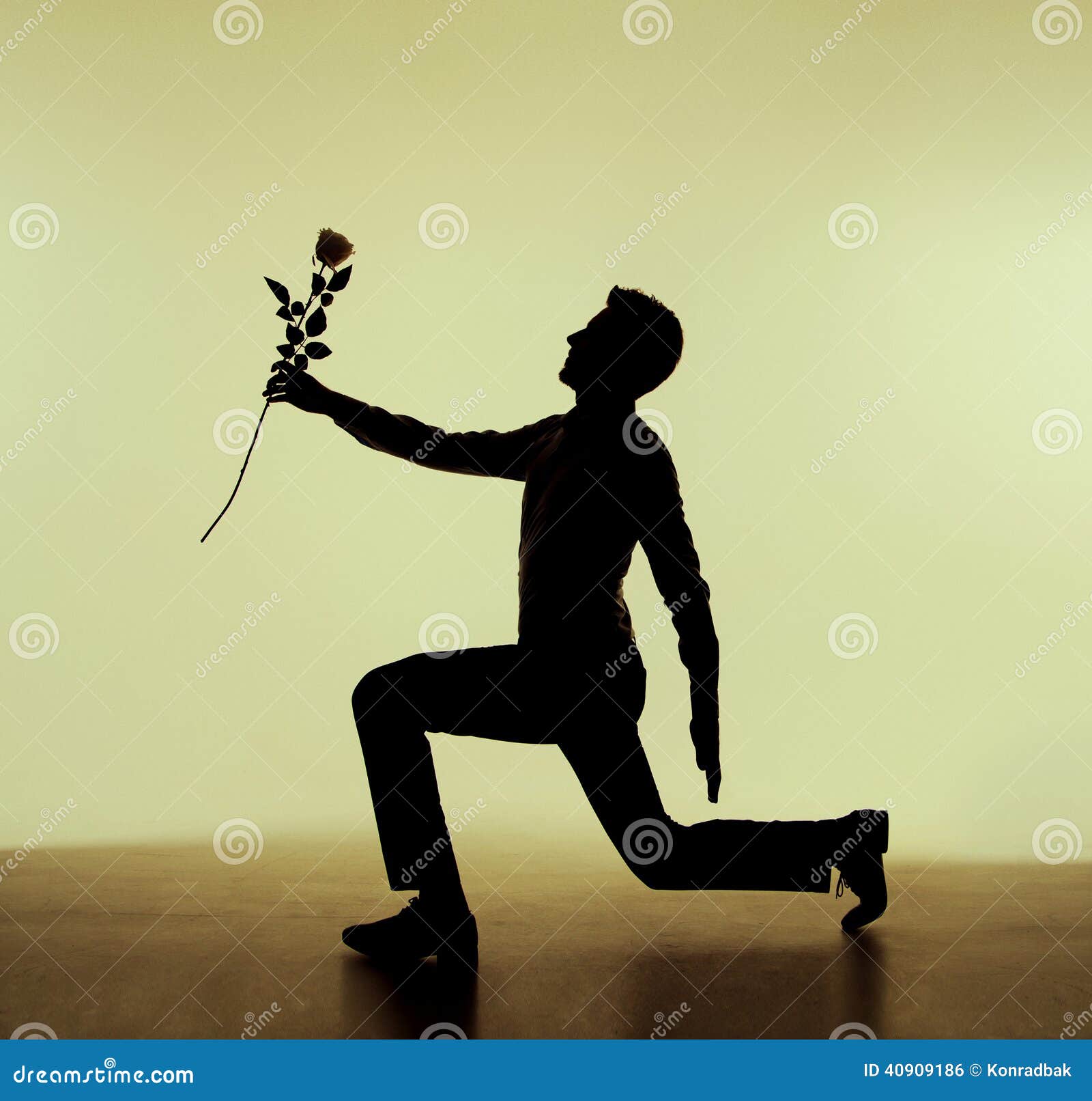 Handsome Guy Proposing To His Girlfriend Stock Photo Image of line