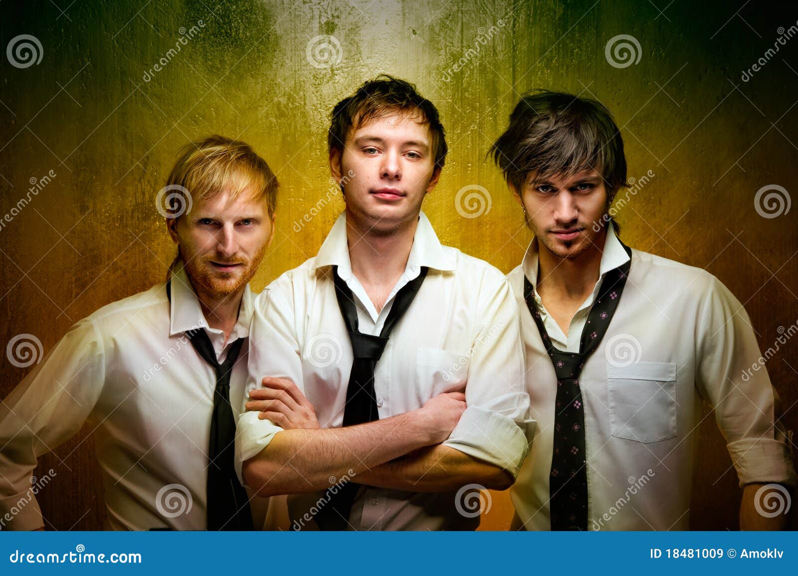 Handsome Guys At Home Stock Image 43040779