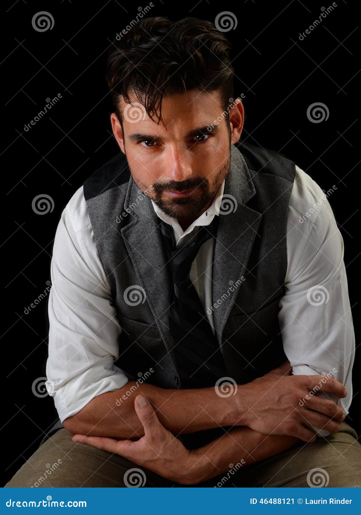 Handsome Italian man stock image. Image of fashion, attractive 46488121