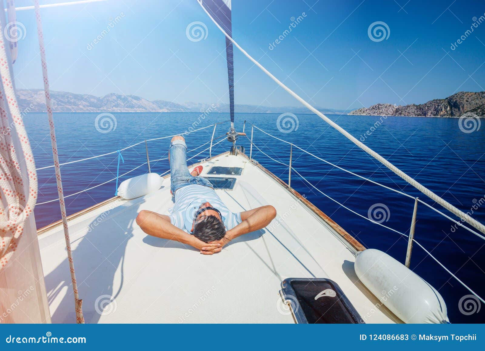 man on the yacht