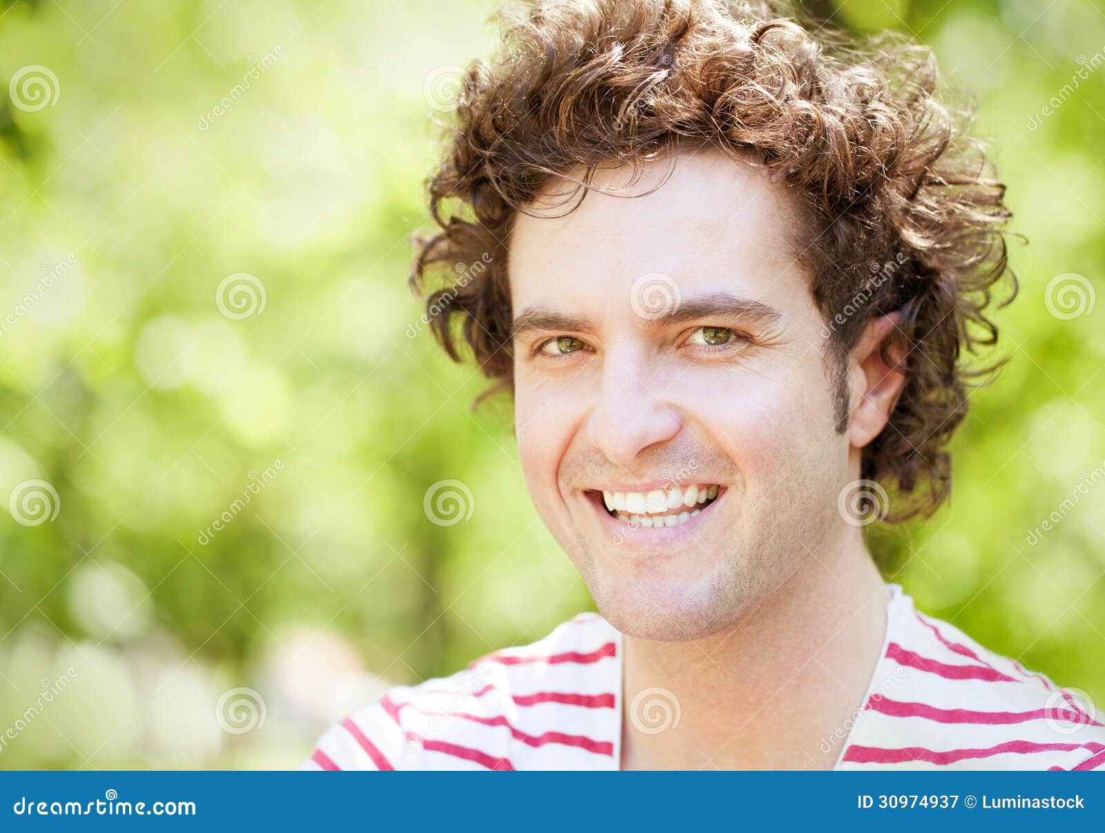 Handsome Man Smiling stock image. Image of contemporary - 30974937