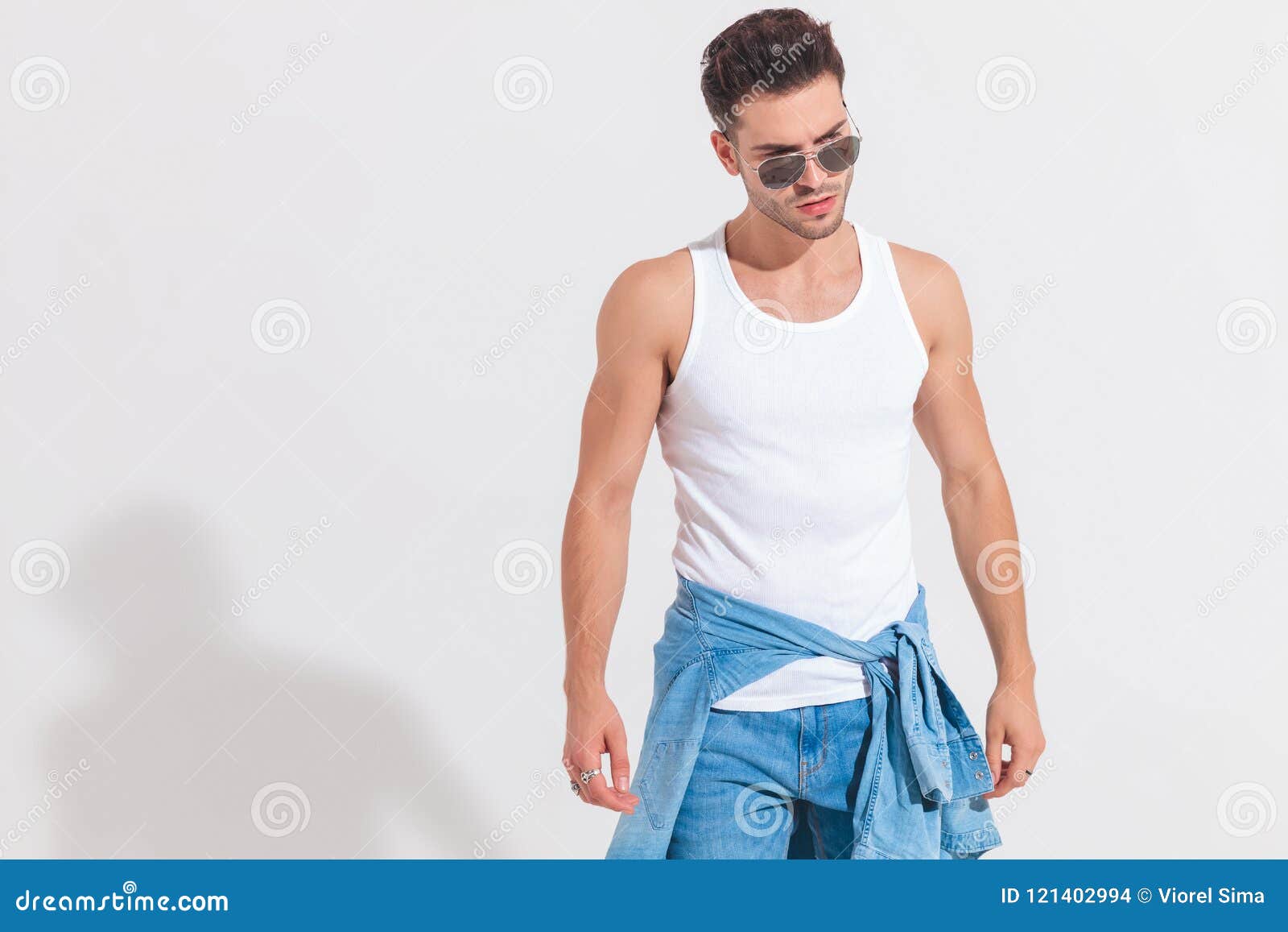 Men's Tank Top Vest Top Undershirt Sleeveless Shirt Wifebeater