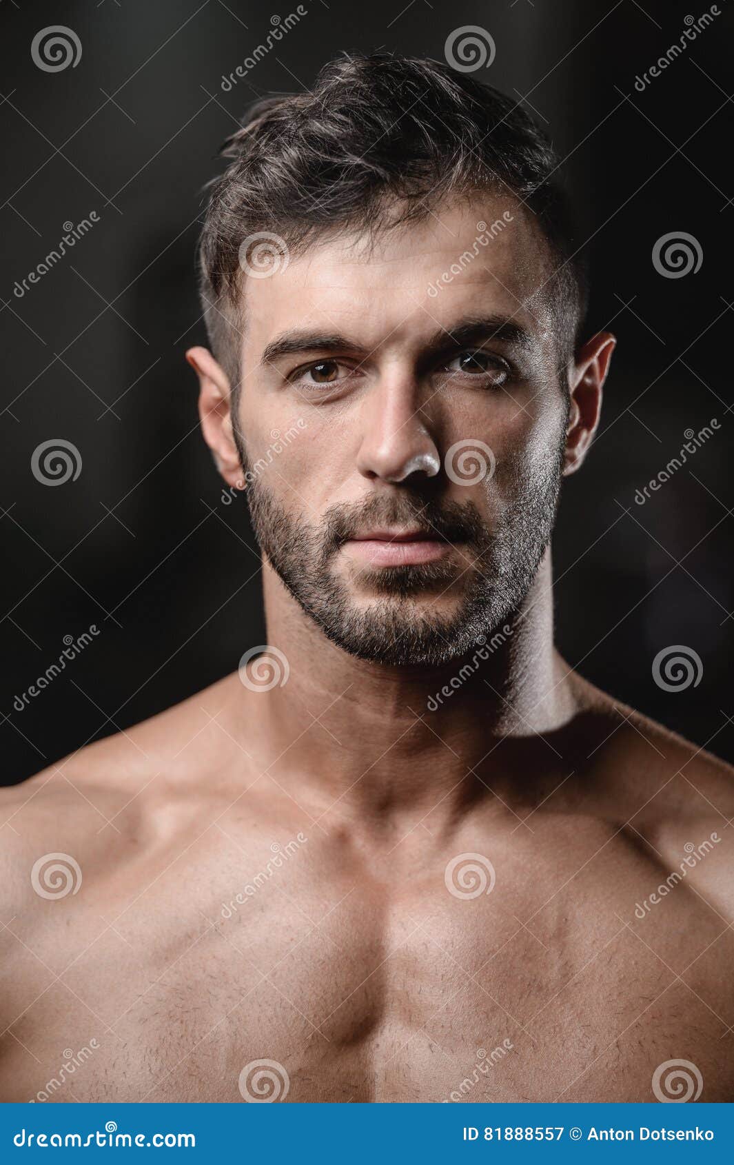 Elderly Man on Bike with Young Trainer in Gym Stock Image - Image of  biking, beard: 235411231