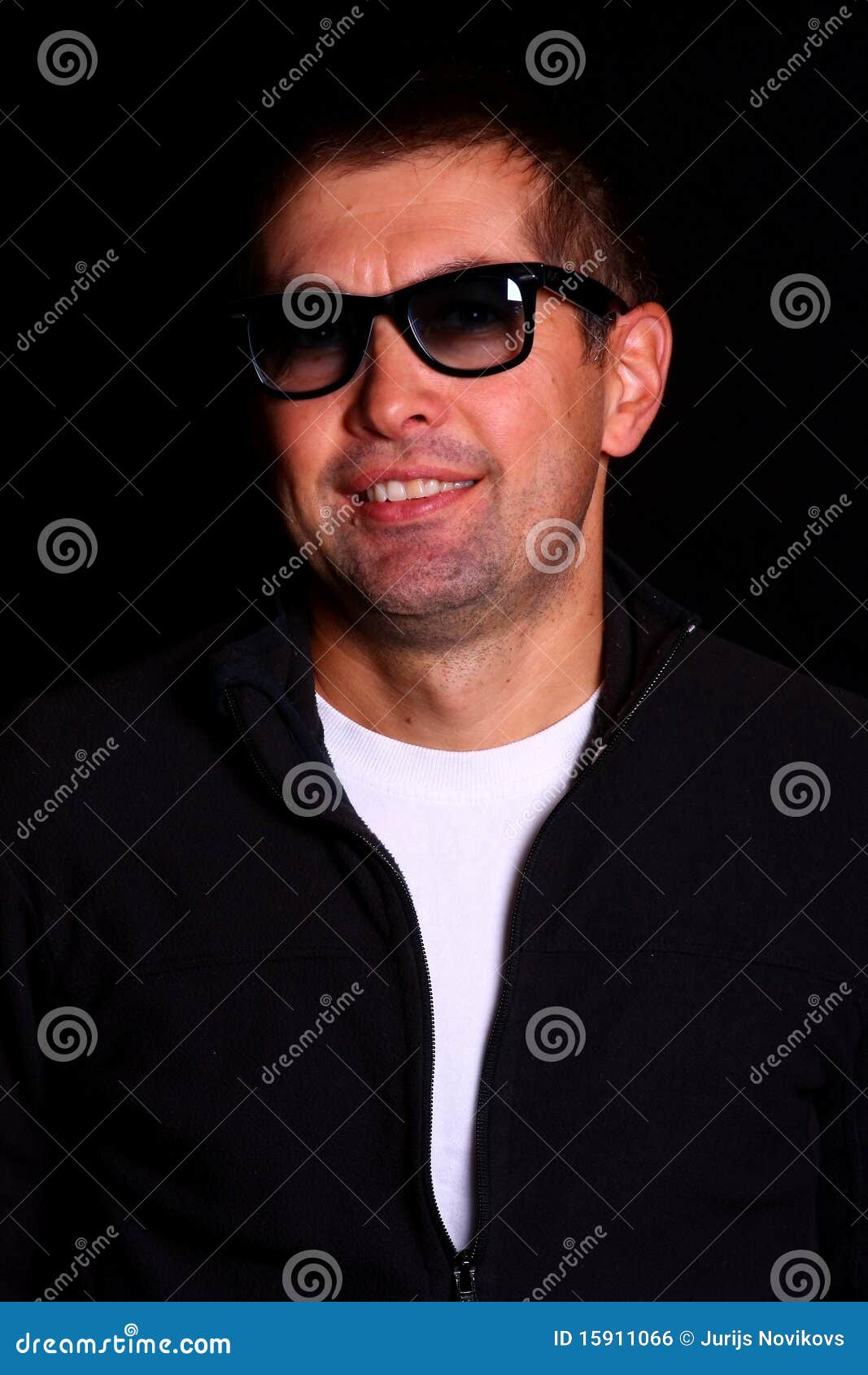 Handsome Men in Sunglasses. Stock Photo Image of confident, casual