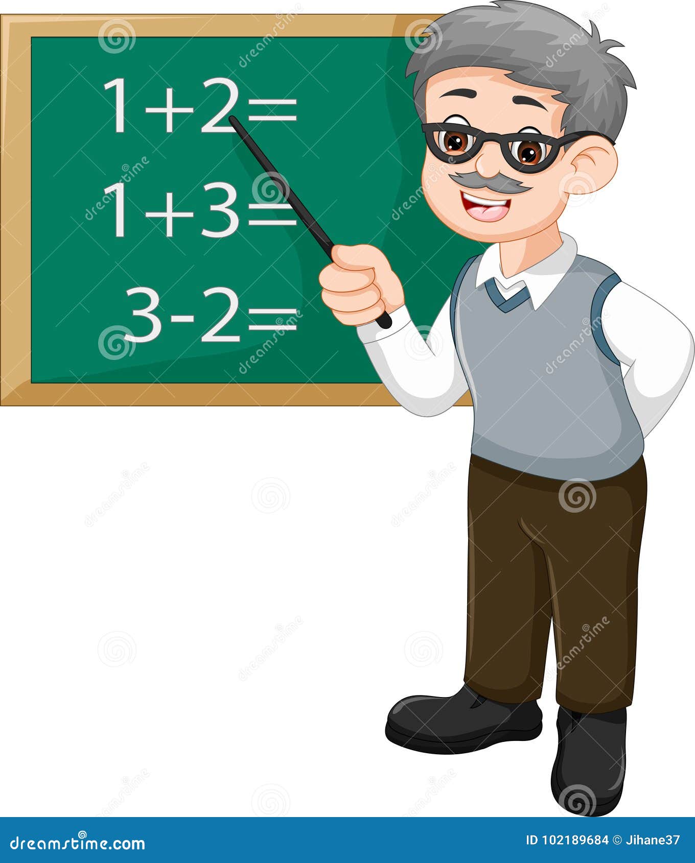Handsome Teacher Cartoon Teach Math in Classroom Stock Illustration - Illustration of happily, stand: 102189684 Handsome Teacher Cartoon Teach Math in Classroom Stock Illustration - Illustration of happily, stand: 102189684