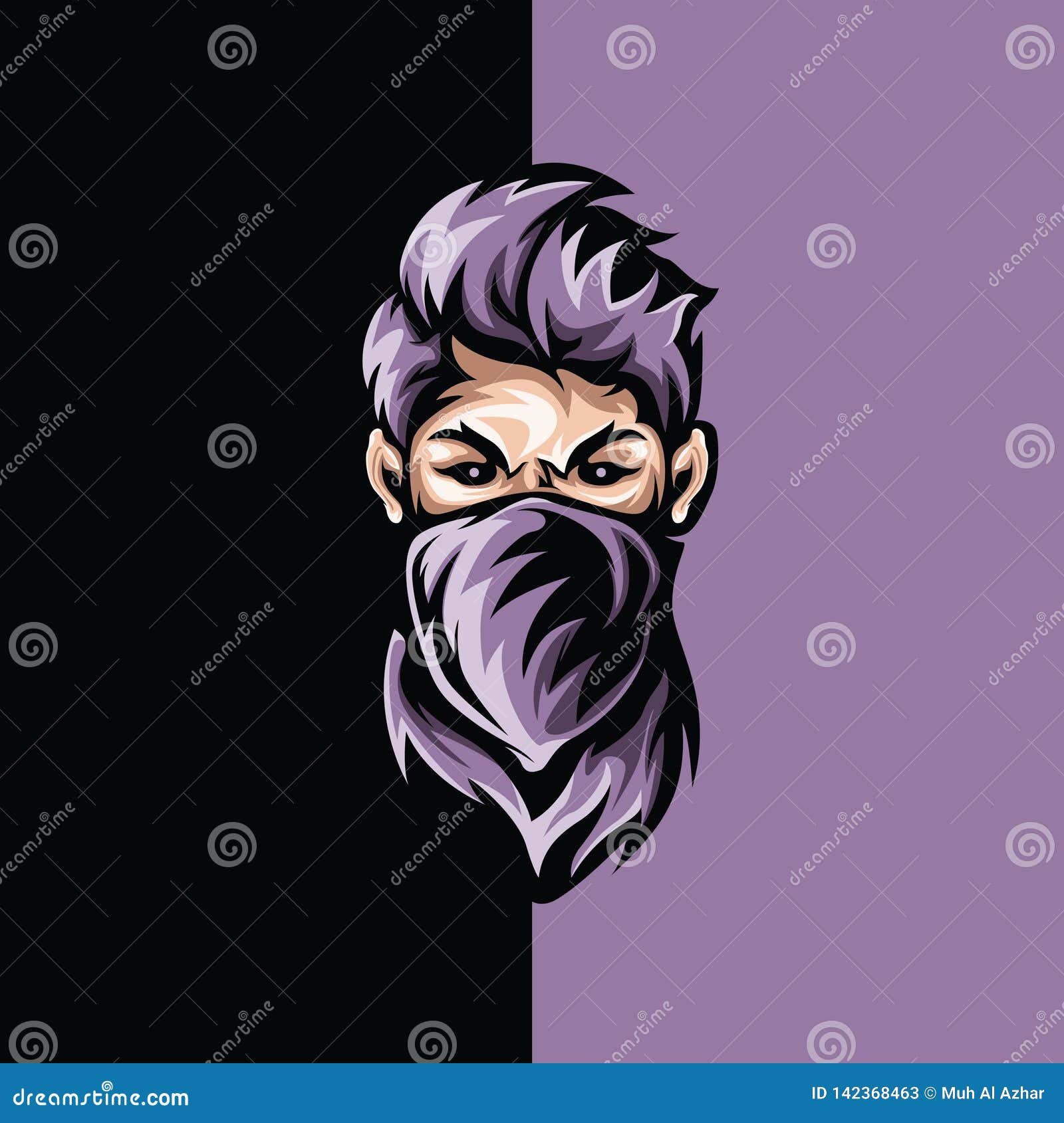 Handsome Thief Gaming Stock Vector Illustration Of Overpower