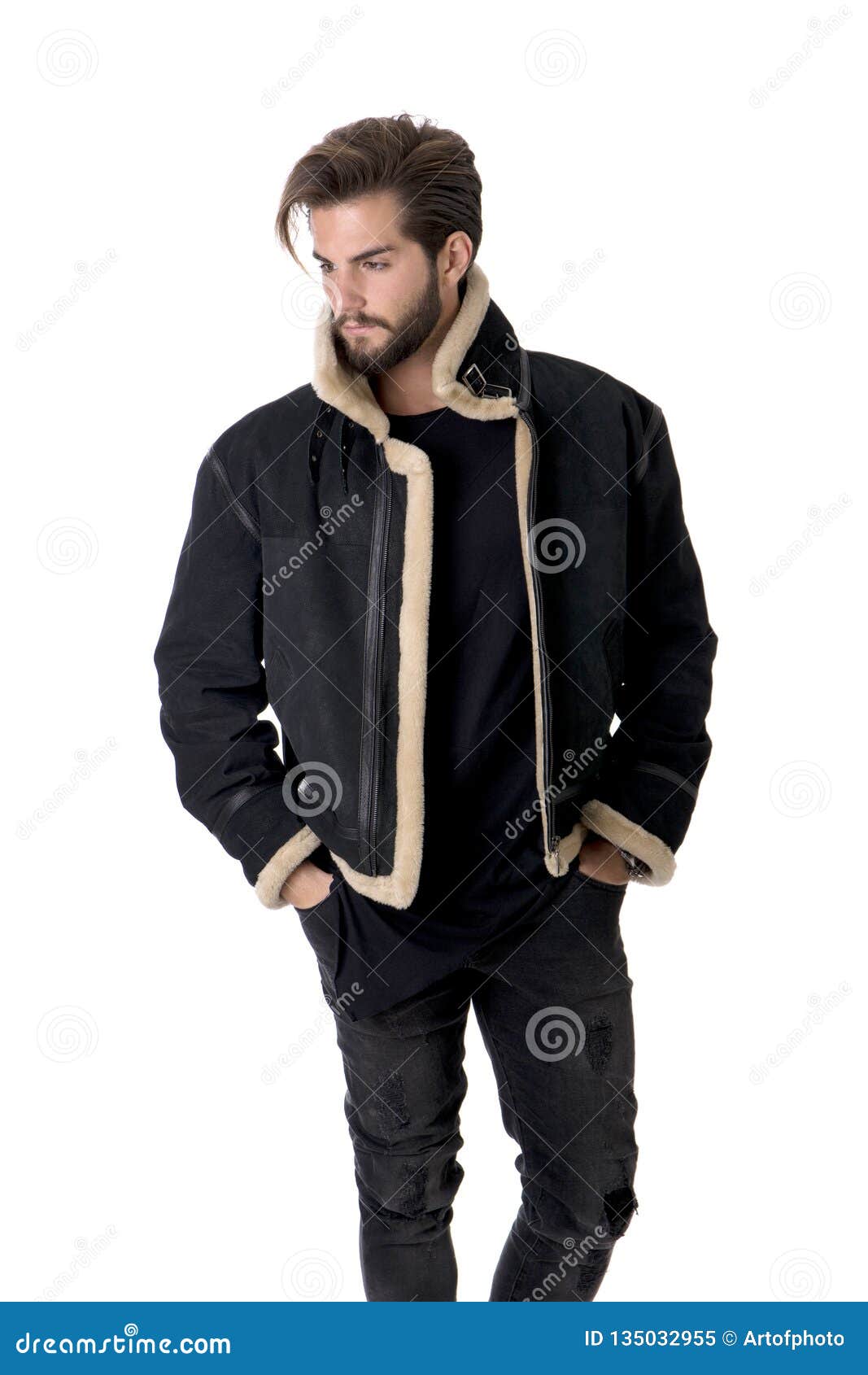 jacket with wool lining