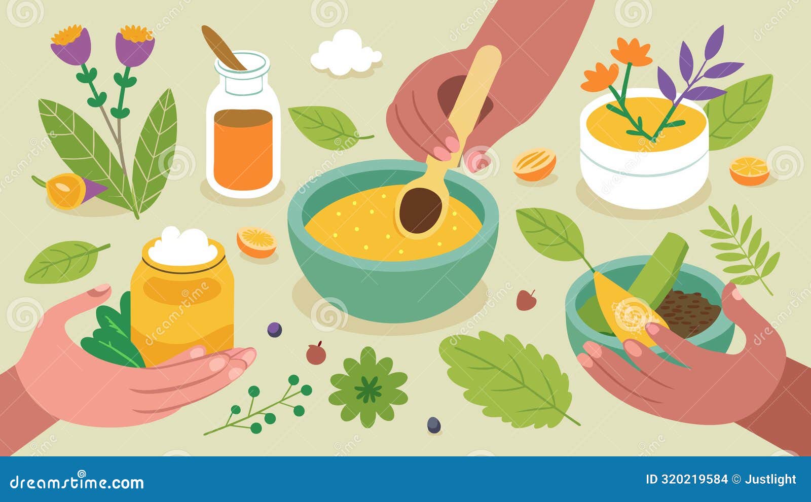 a handson lesson in creating homemade herbal salves and balms using freshly picked herbs..  .