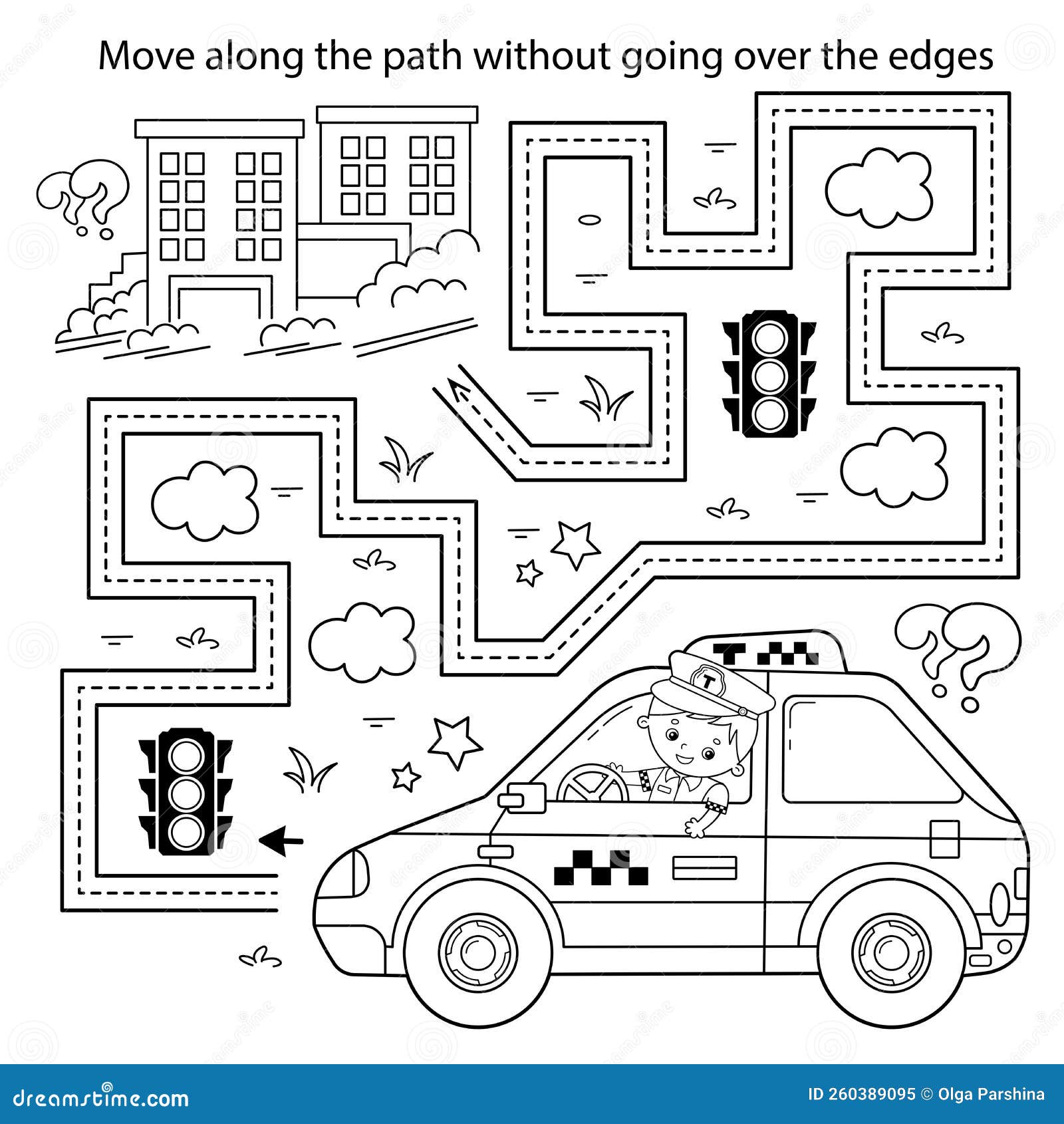 Drawing tutorial. How to draw taxi. Education and activity page for  preschool and school children. Kids worksheet. Step by step art lessons  with car. Vector illustration. 27929894 Vector Art at Vecteezy