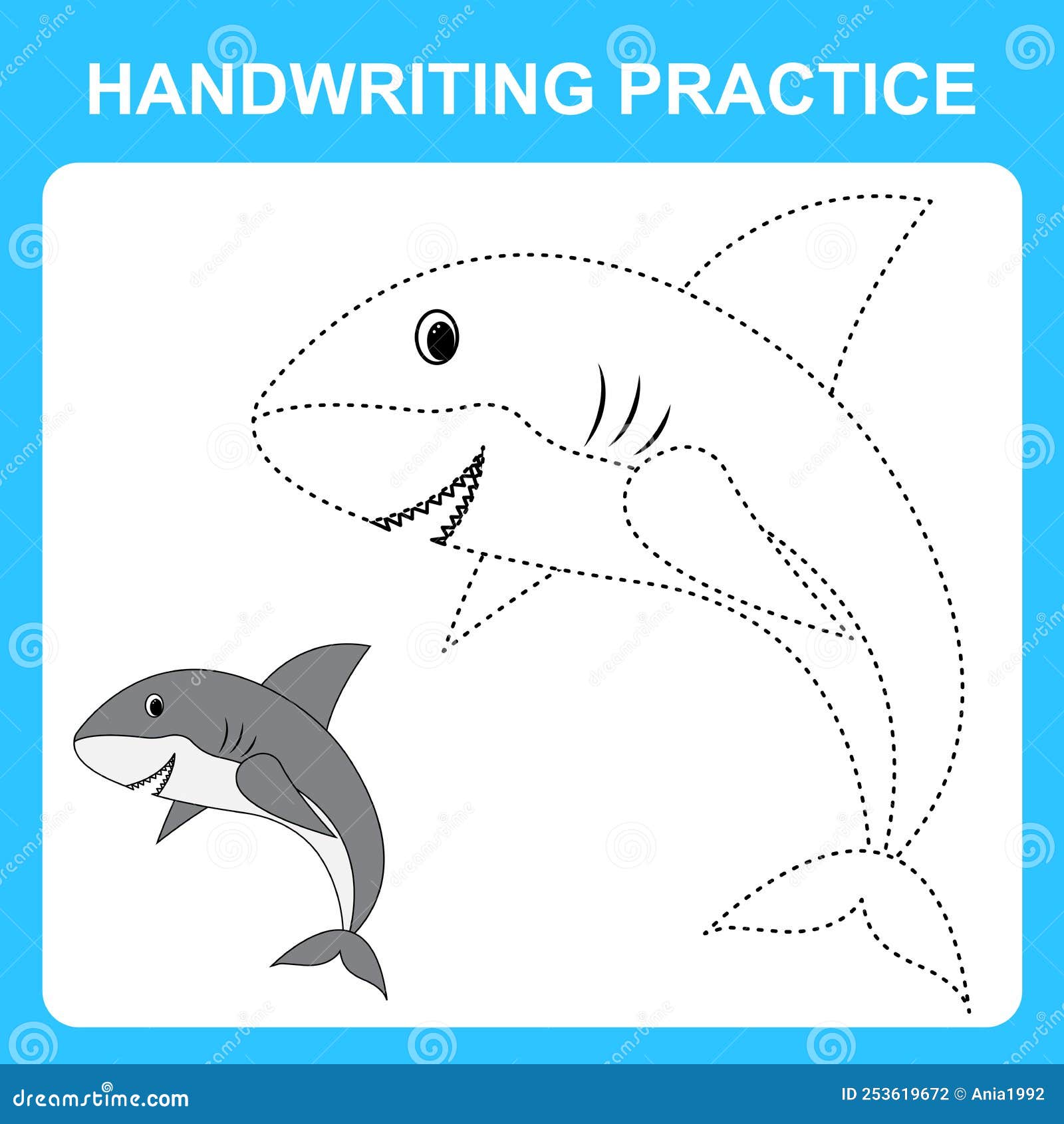 Free Kids Shark Printable Games