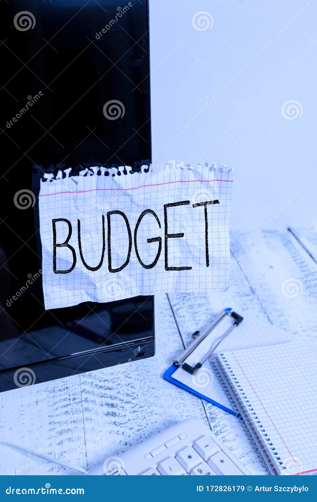 Handwriting Text Budget. Concept Meaning An Estimate Of ...